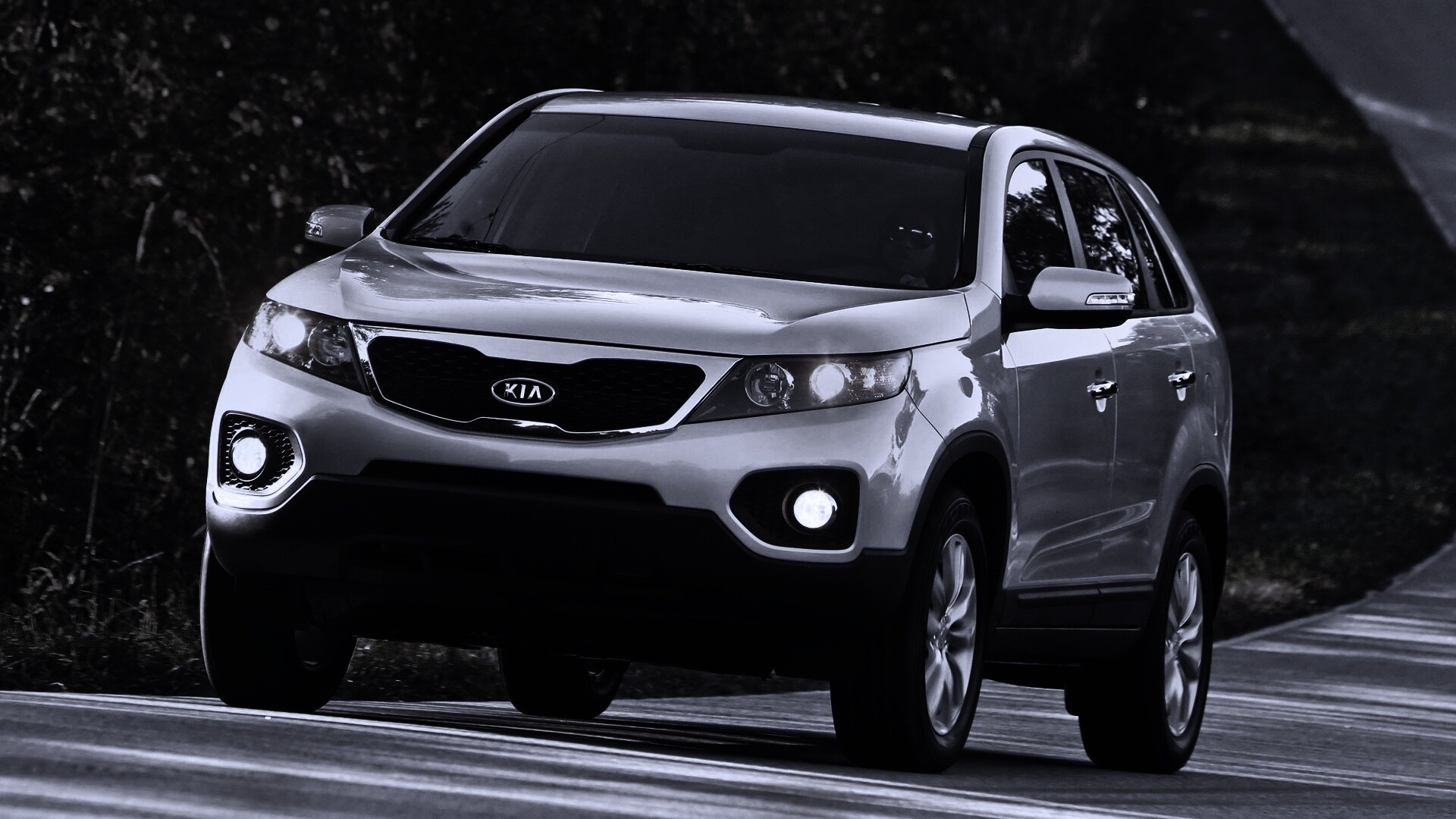 Кроссовер КИА обои