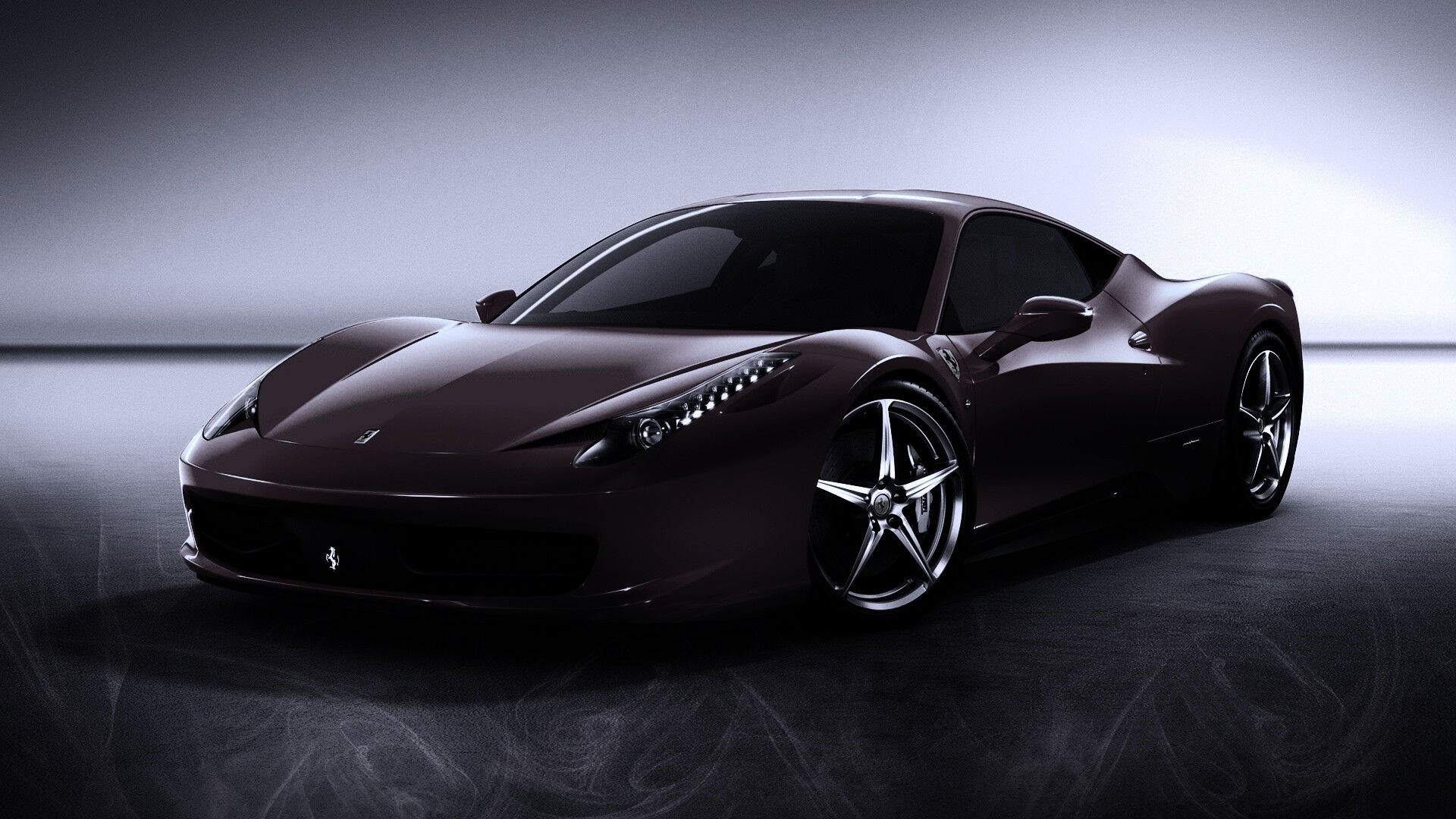 Огненный феррари обои