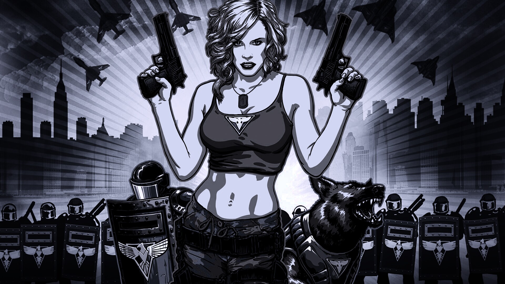 Таня из Red Alert 3 обои