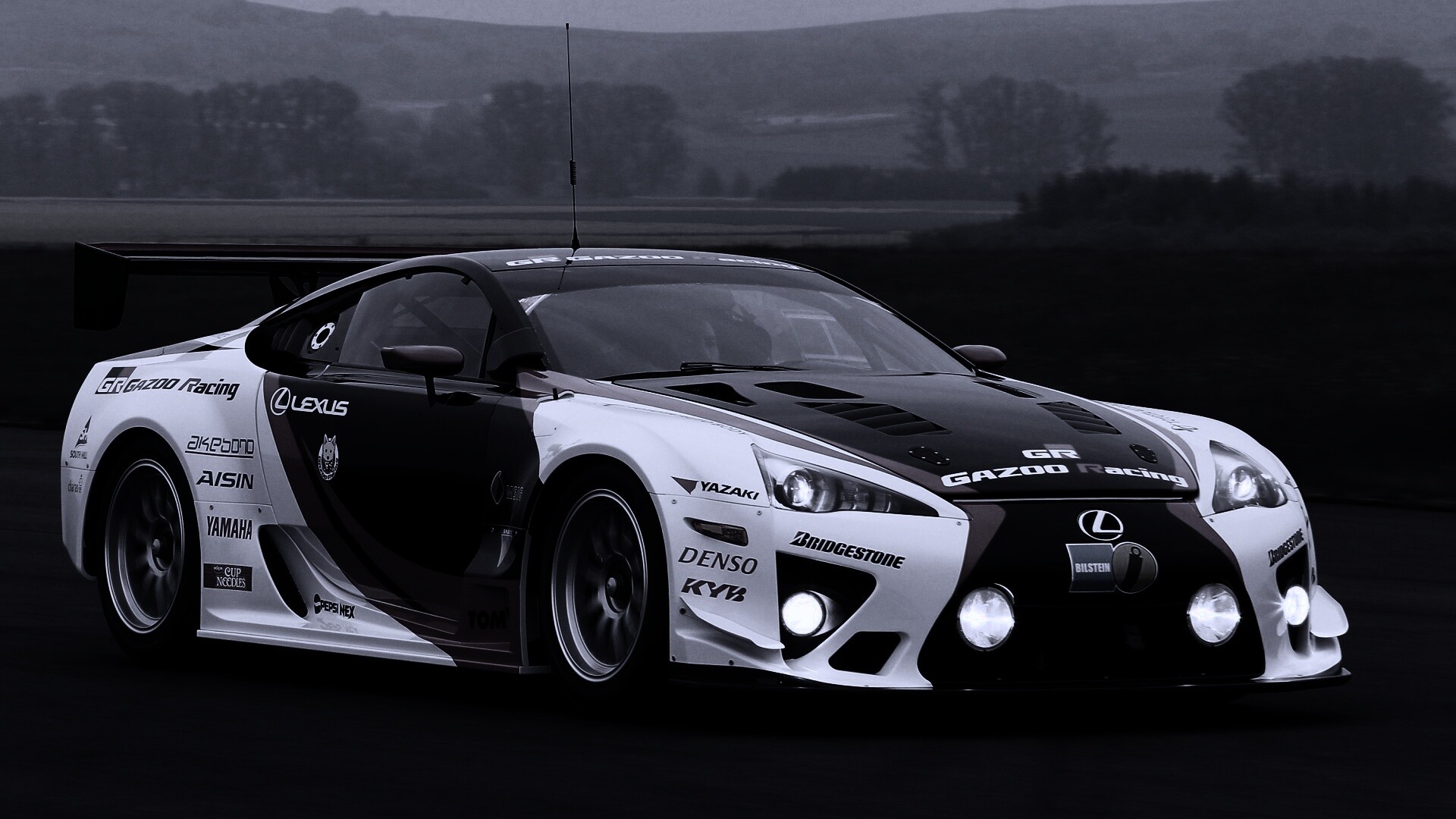 Гоночный Лексус обои
