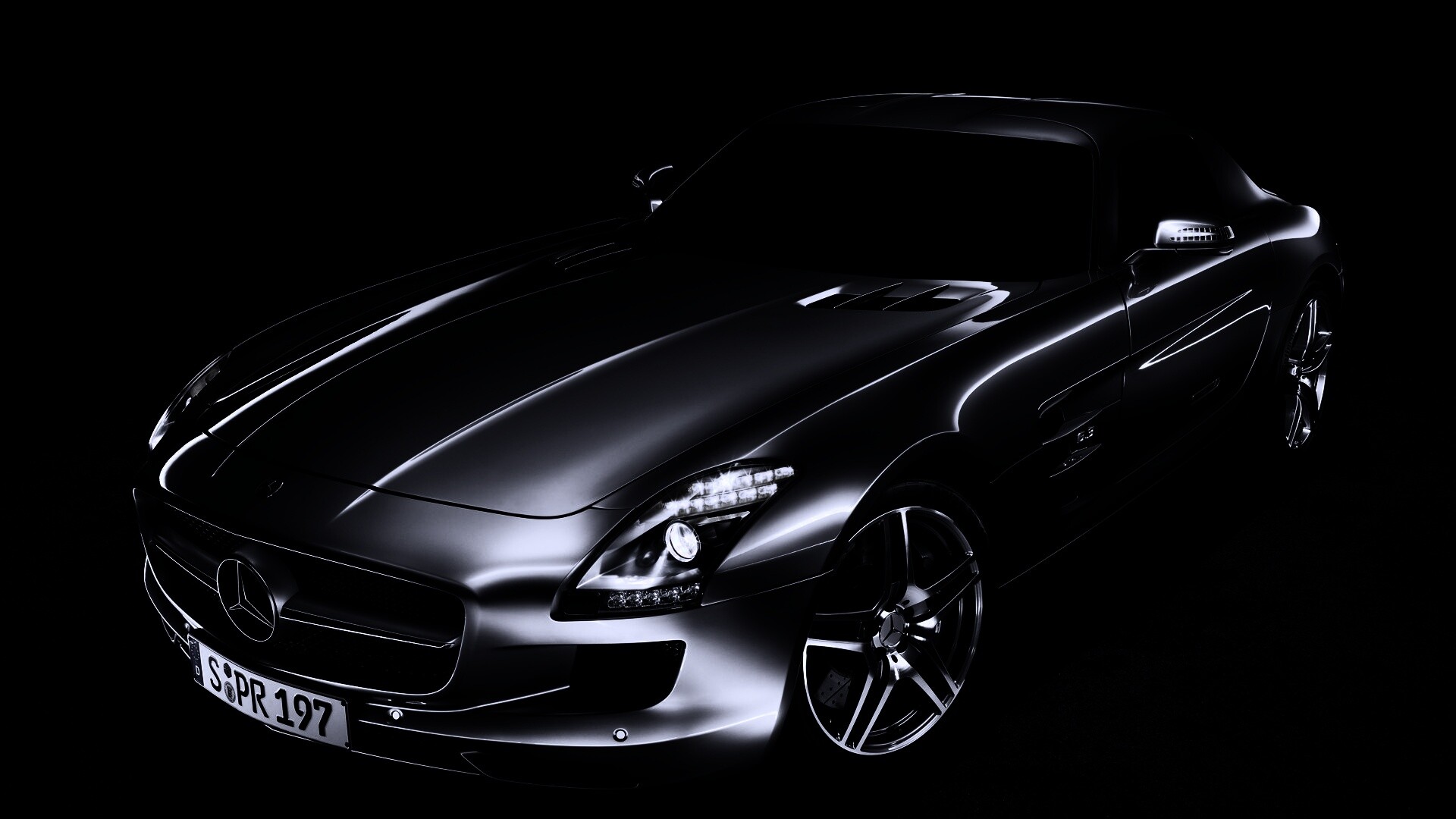 Mercedes SLS обои