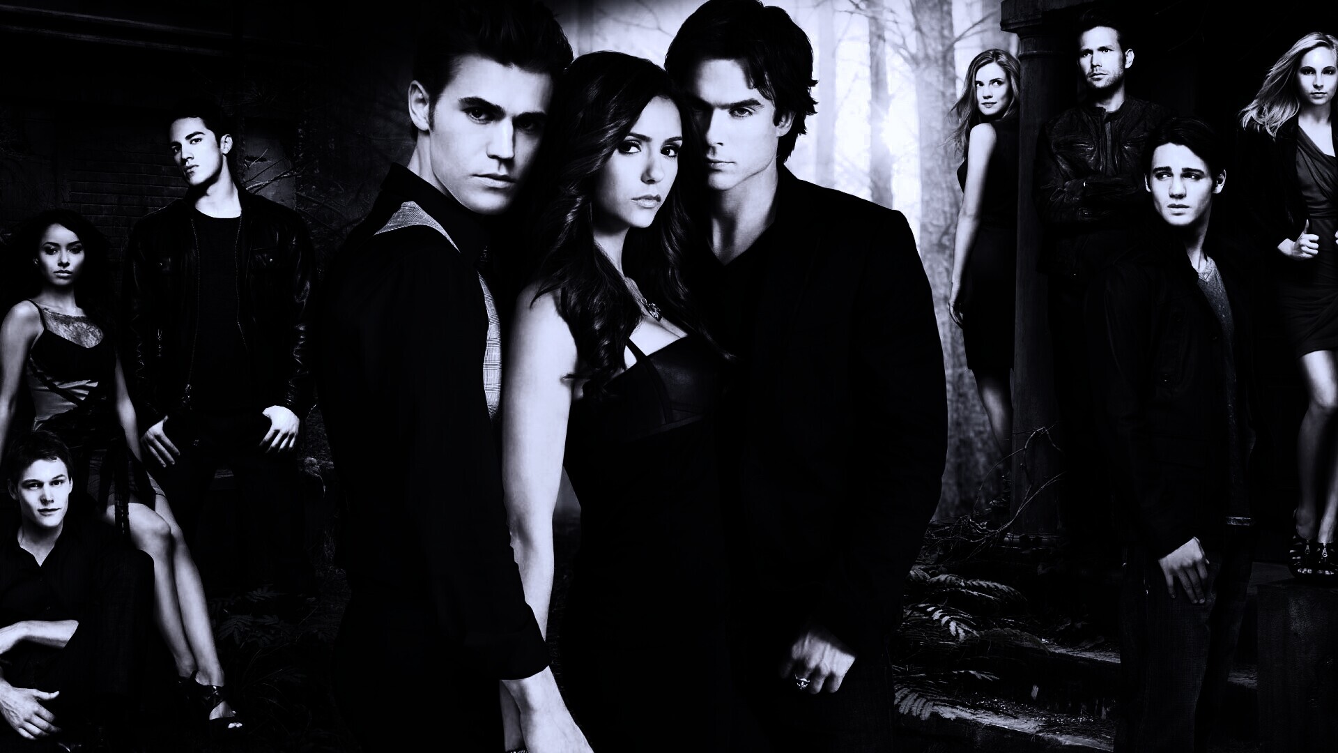 Дневники вампира обои