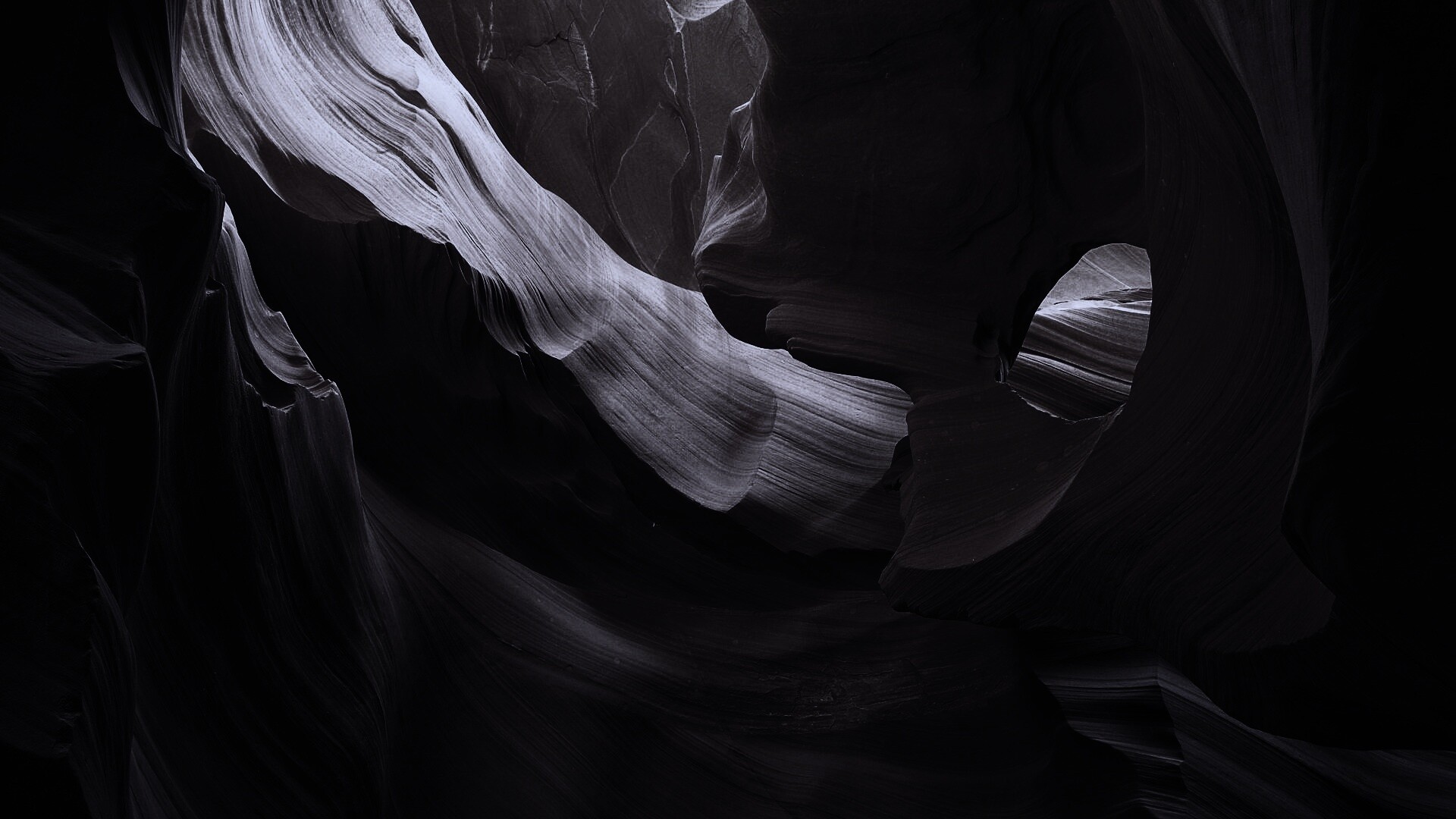 Оранжевая пещера обои