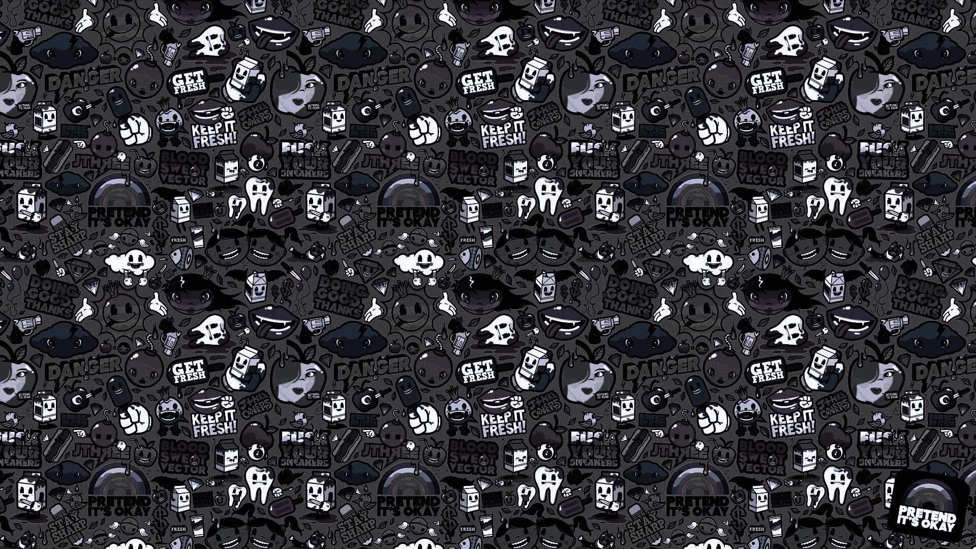 Притворись что всё ОК обои