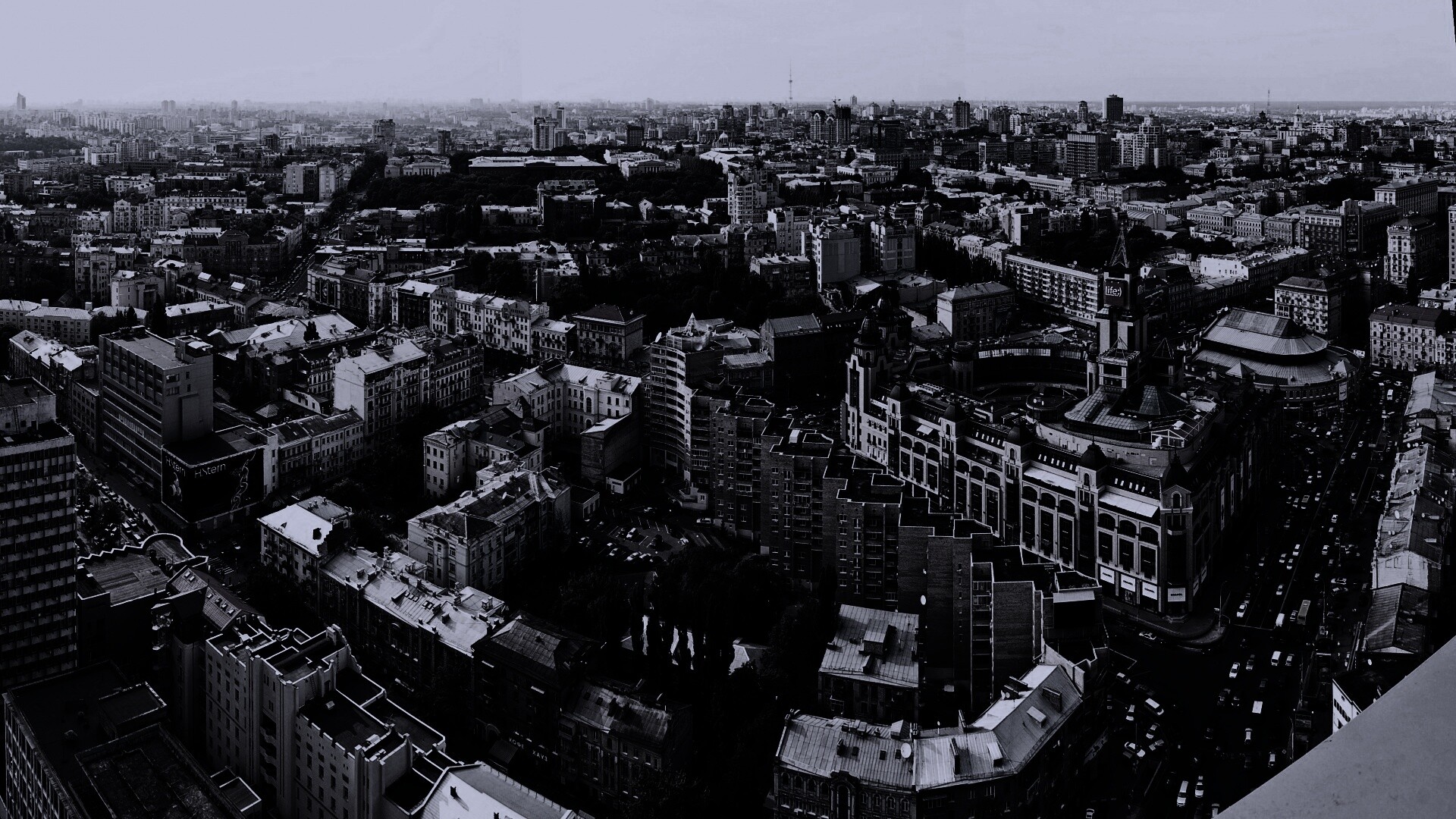 Киевская панорама обои