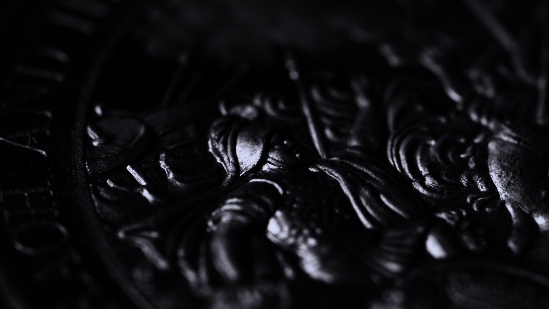 Монета в макро обои