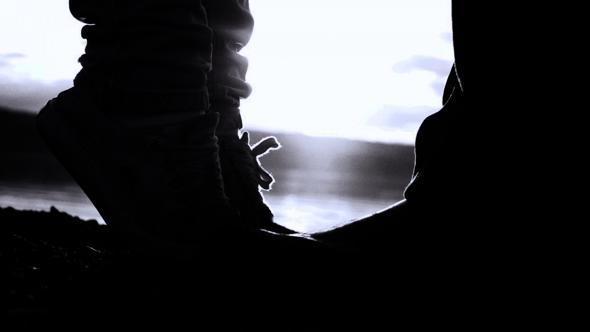 Поцелуй на цыпочках обои