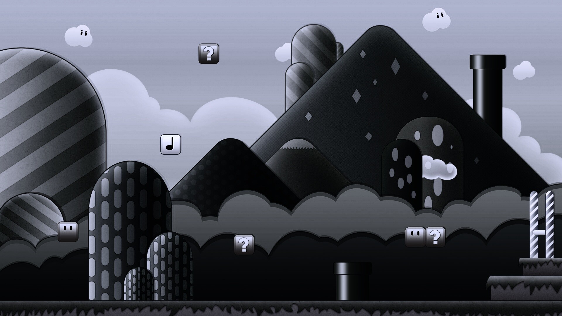 Мир Супермарио обои