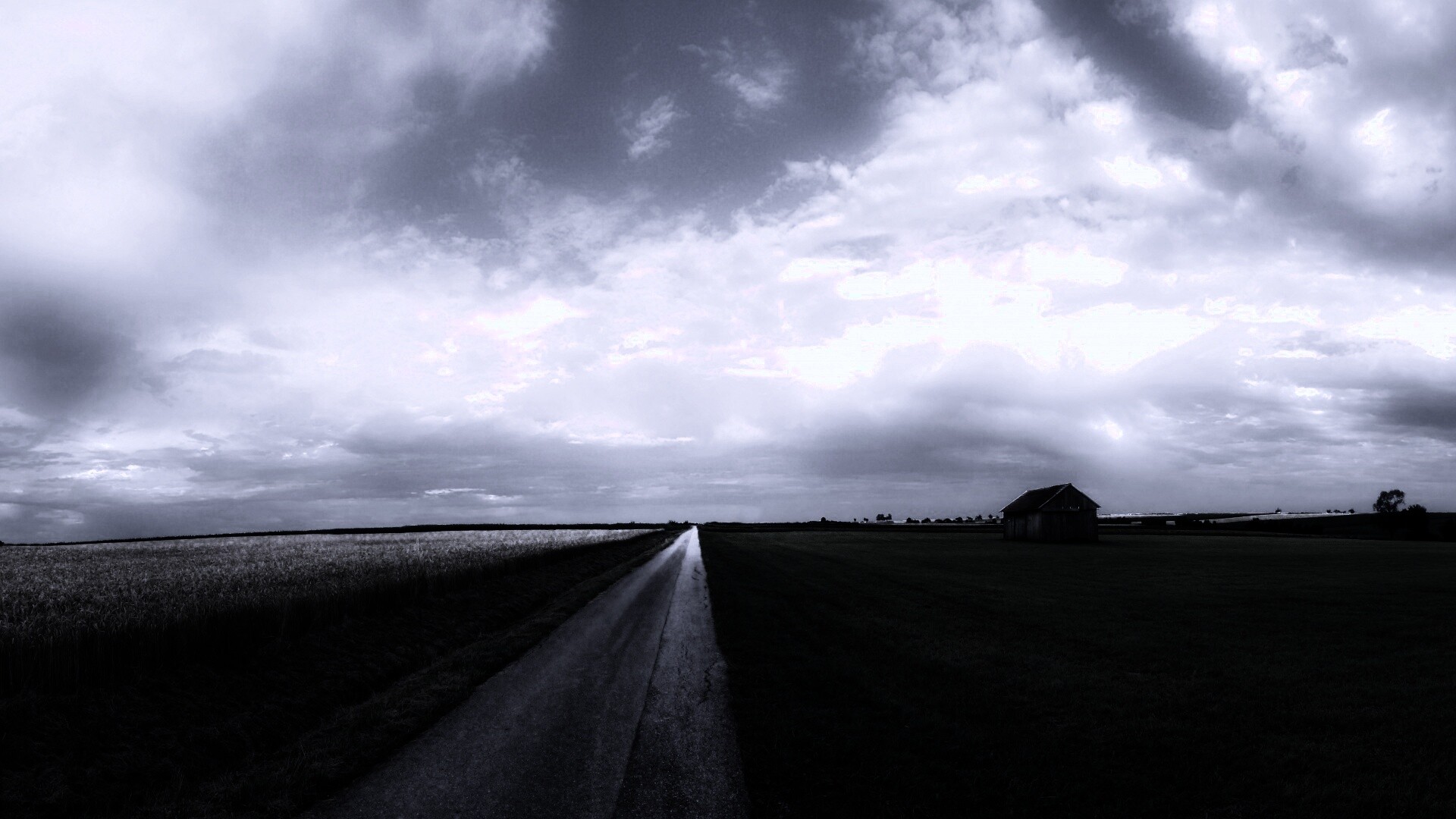 Сельский пейзаж обои