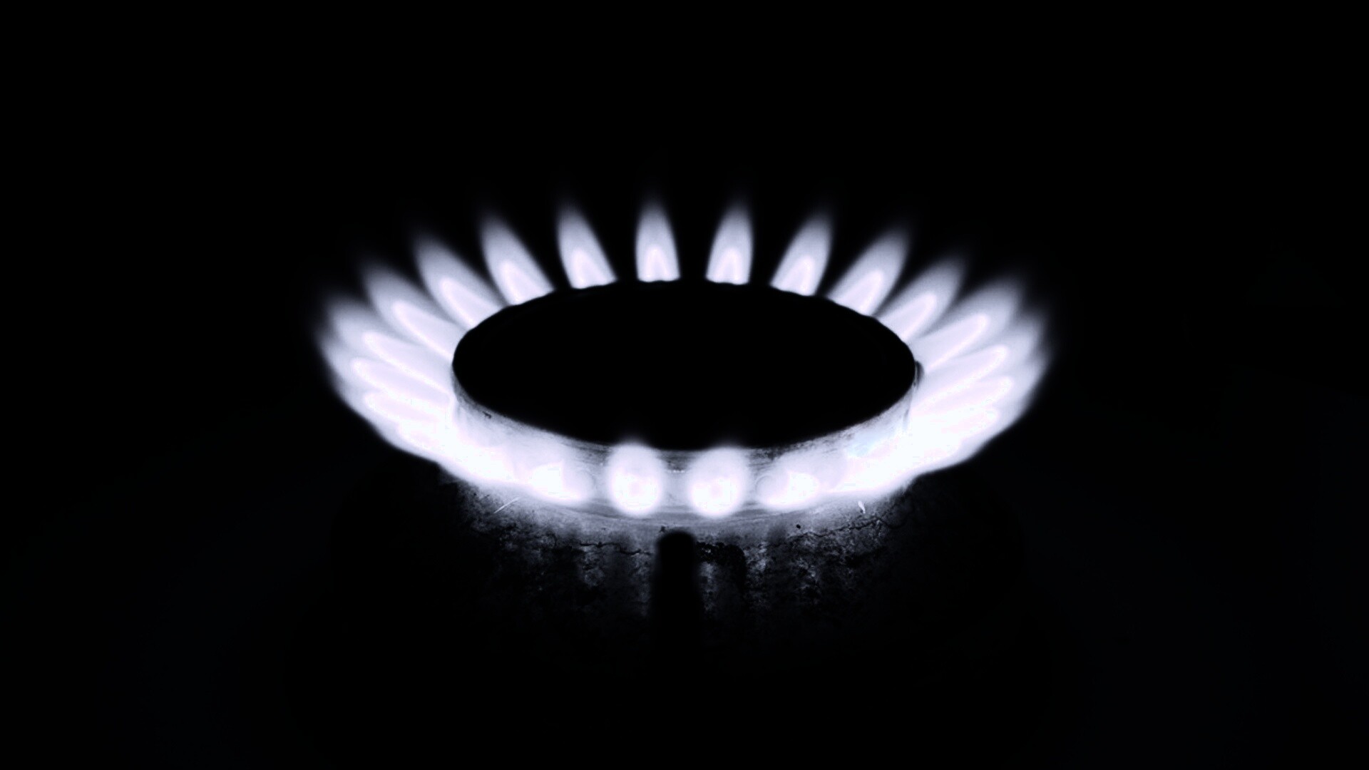 Огонь газовой конфорки обои