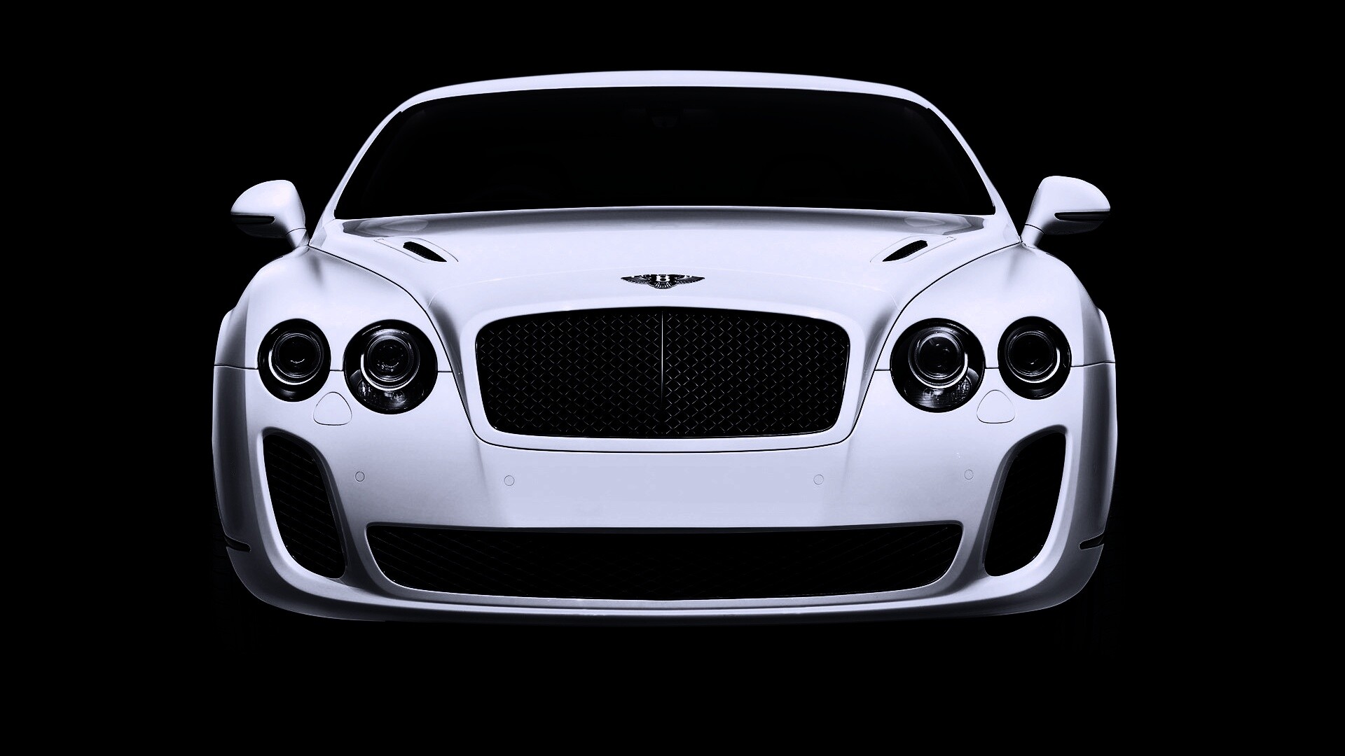 Белый Бентли Континентал обои