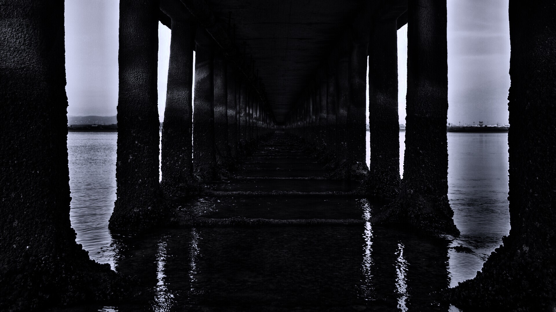 Туннель в бесконечность обои