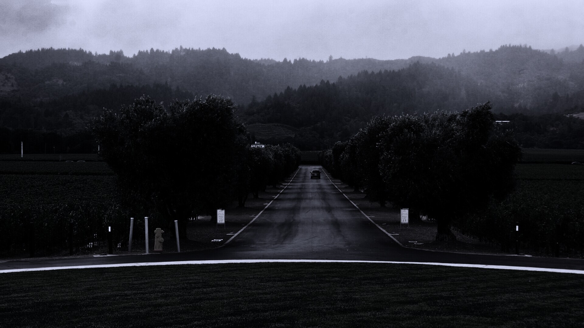 Сельский пейзаж обои