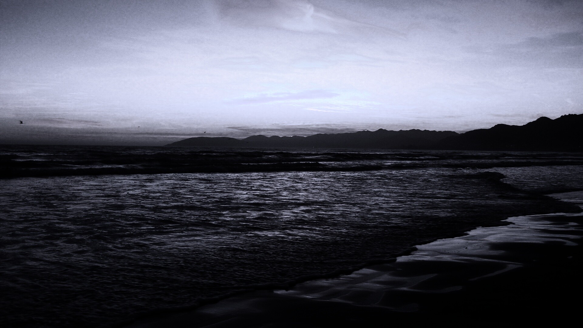 Восход на море обои