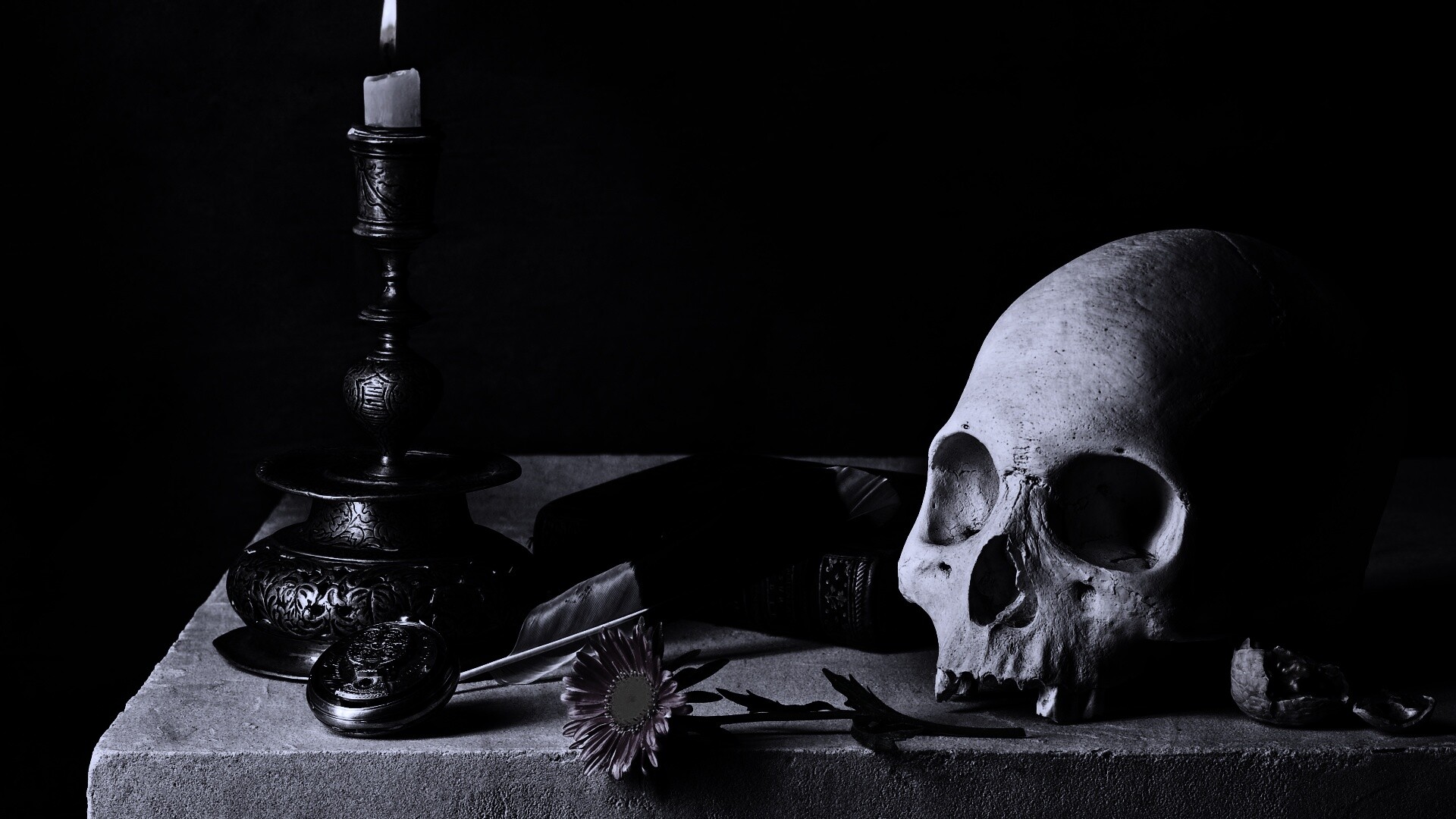 Проблеск в темноте обои