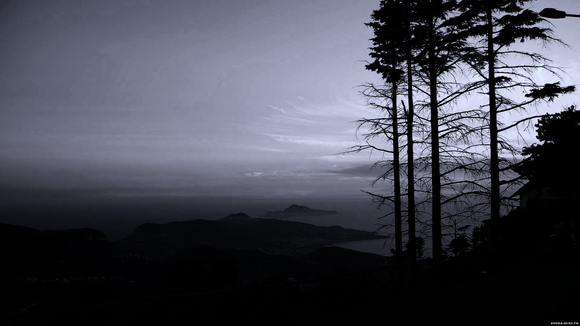 Вид на море обои