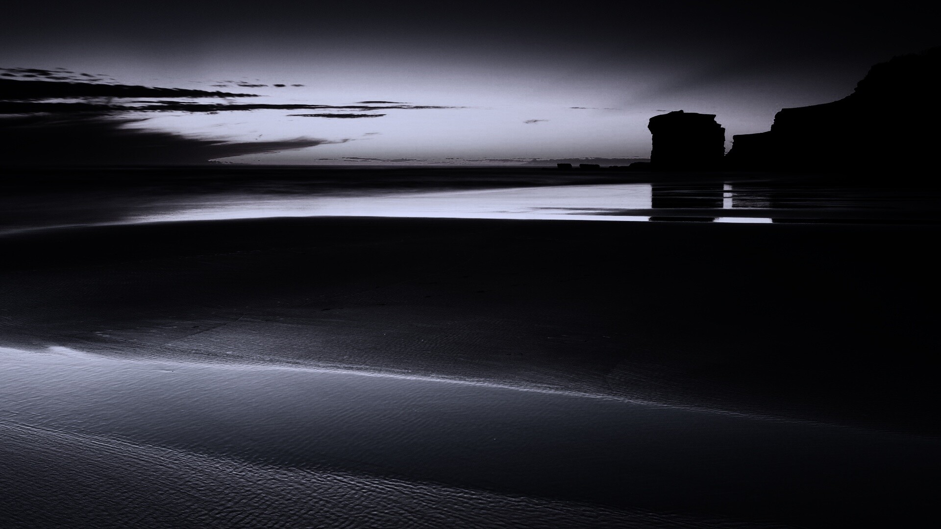 Песчанная отмель обои