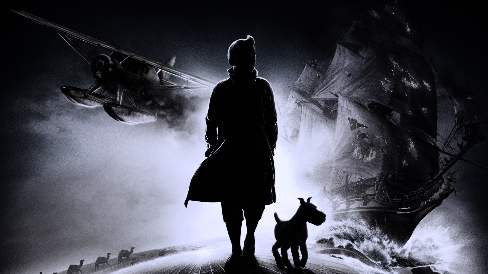 Приключение Тинтина обои