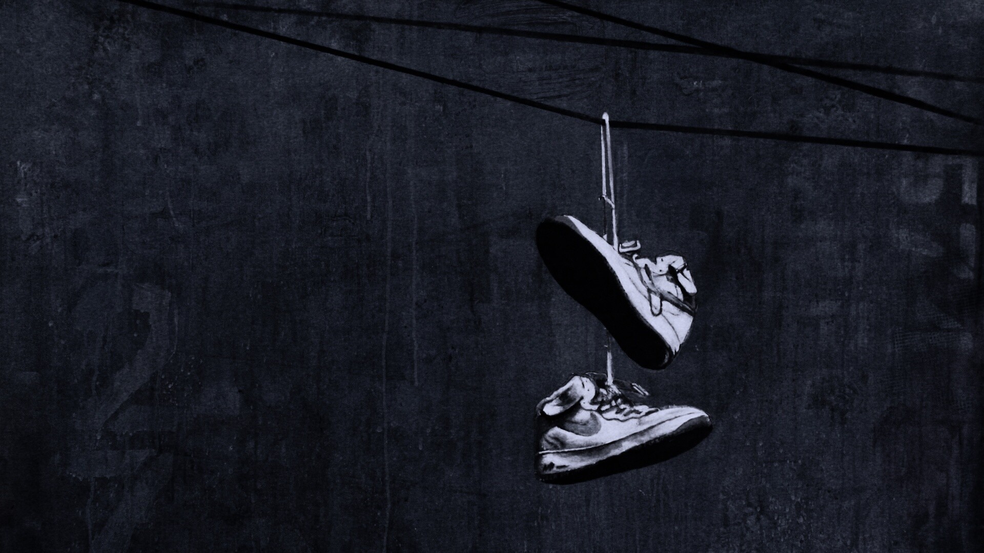 Кросовки на проводе обои