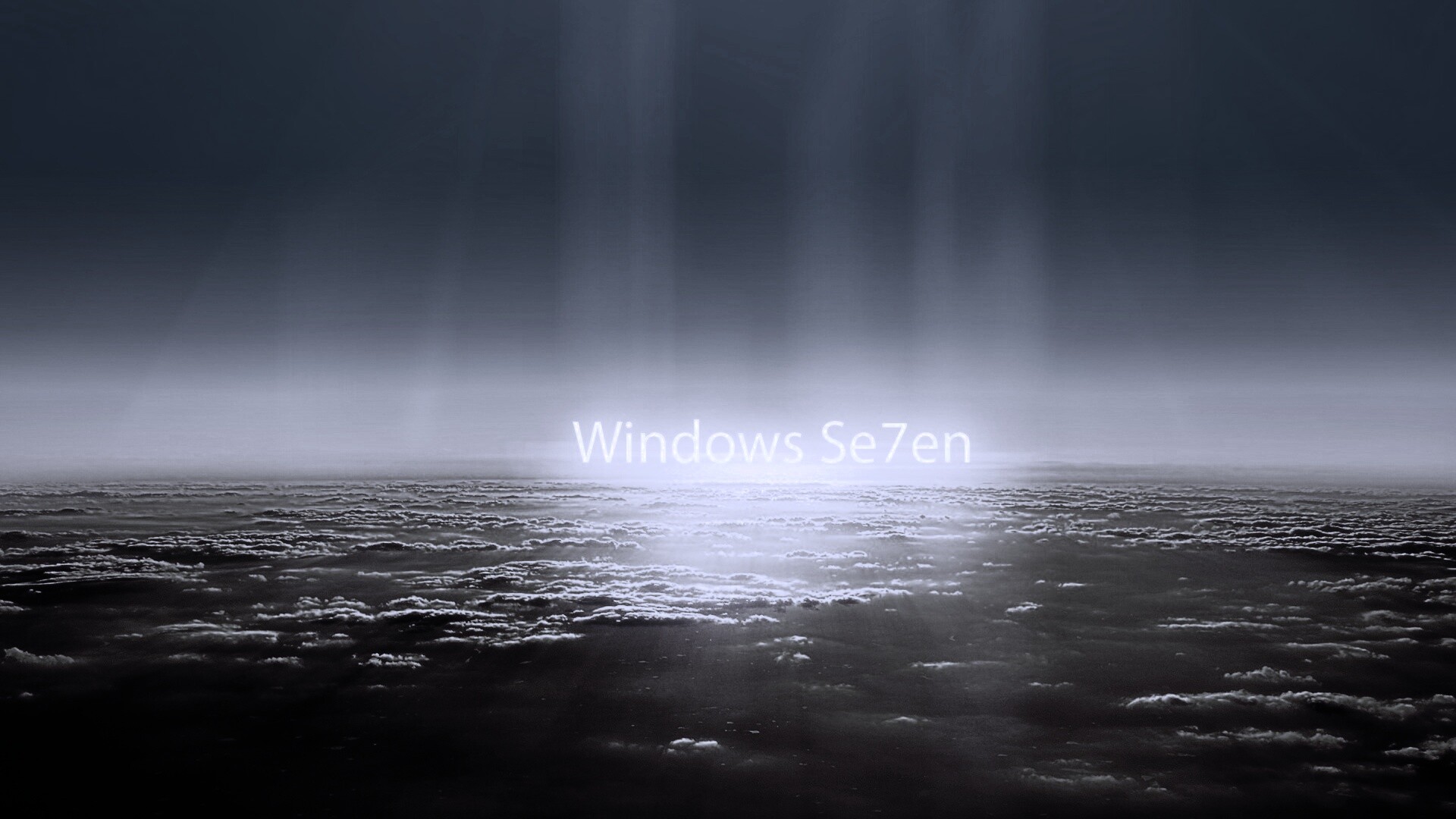 Восход над облаками обои