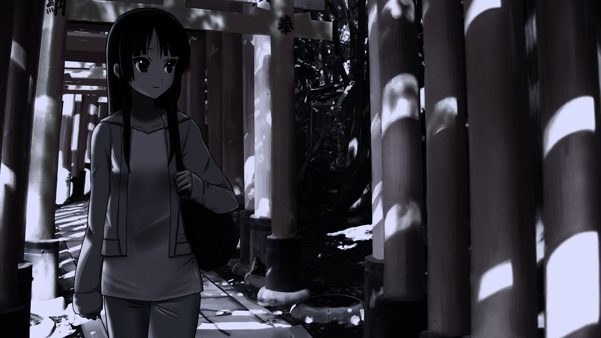 Акияма Мио обои