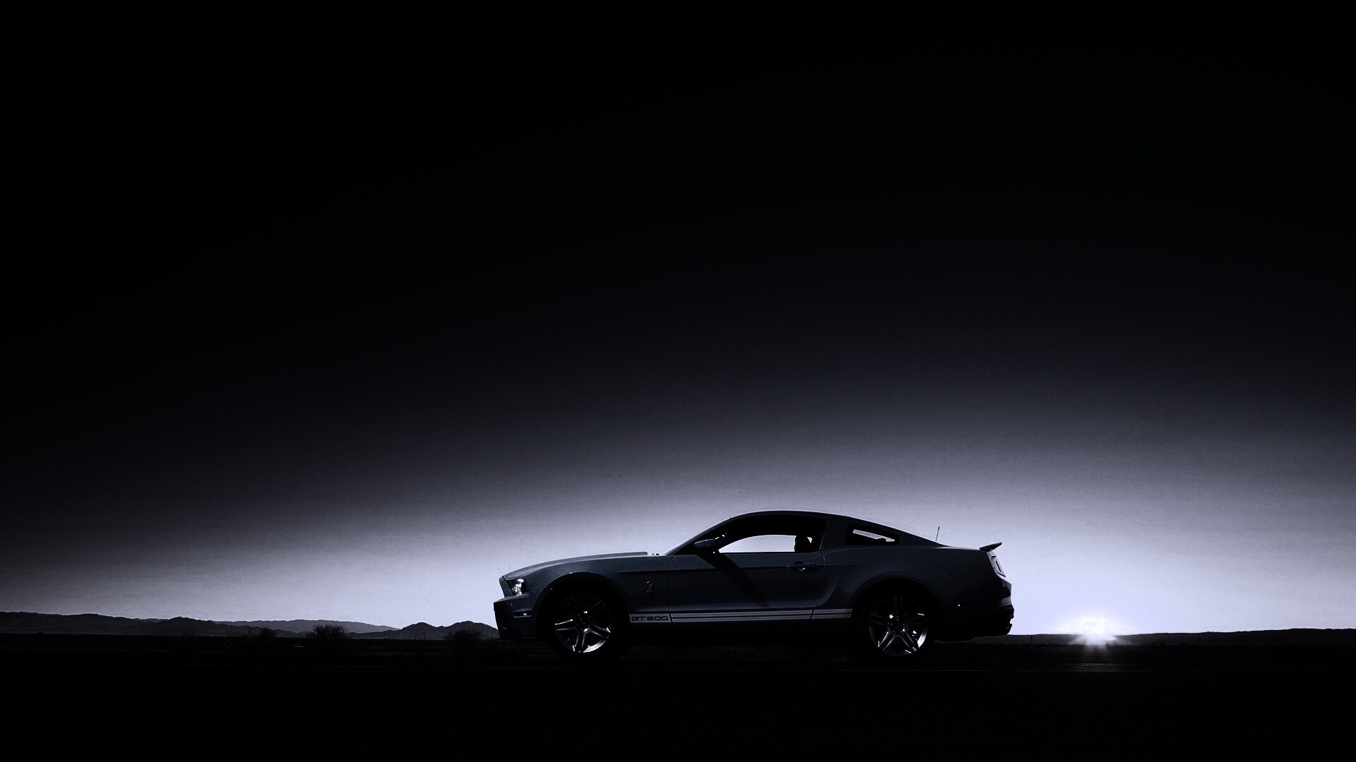 Синий форд мустанг обои