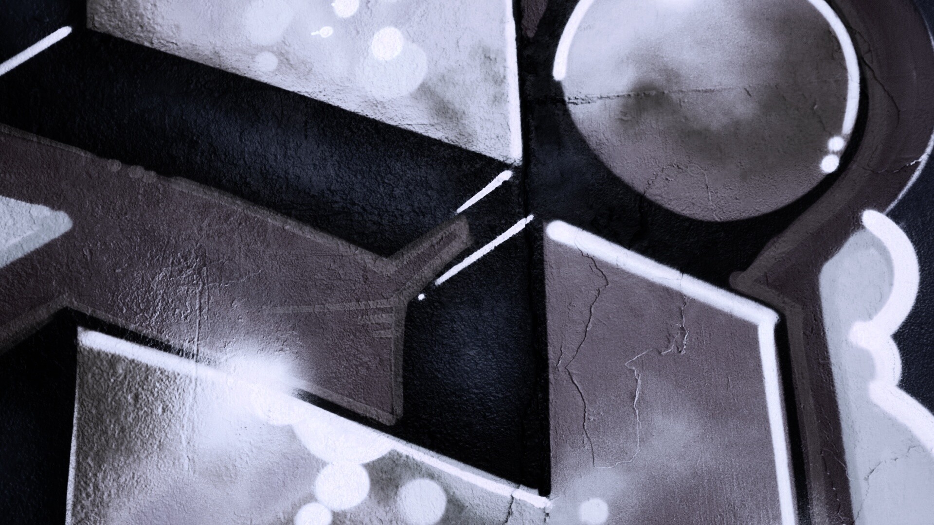 Граффити на стене обои