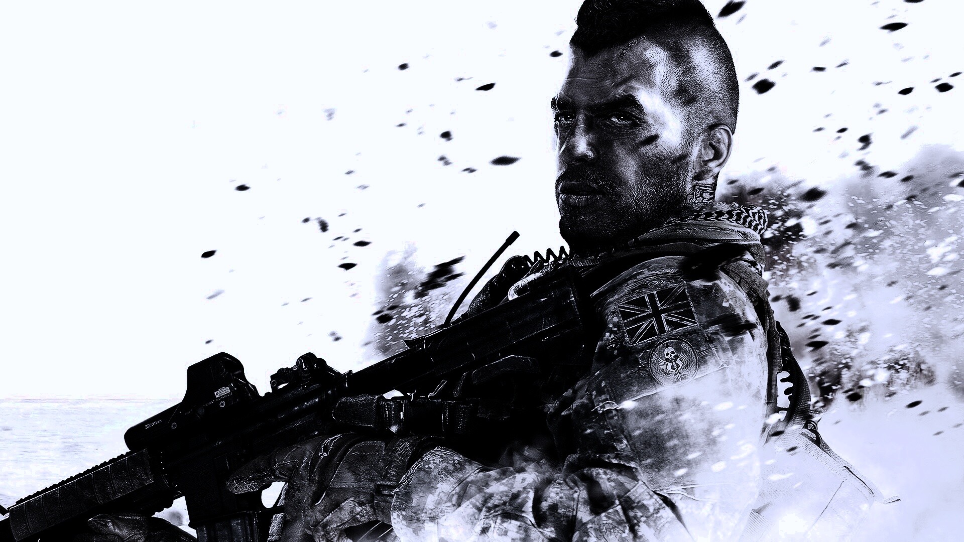 Солдат из COD Modern Warfare обои