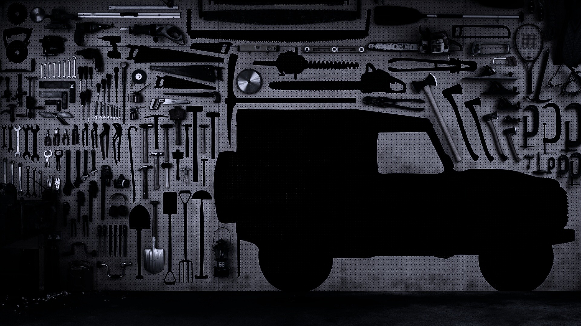 Типичный гараж обои