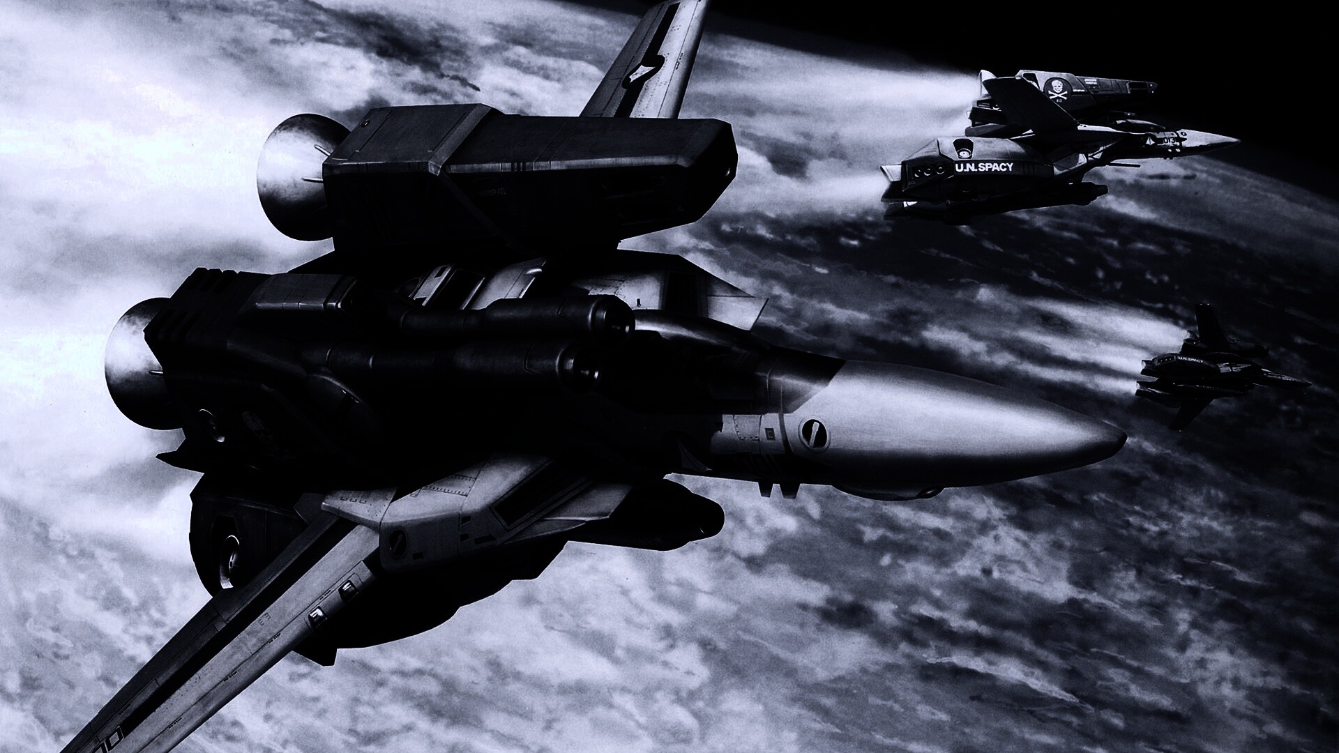 Эскадрилия легких космических истребителей обои