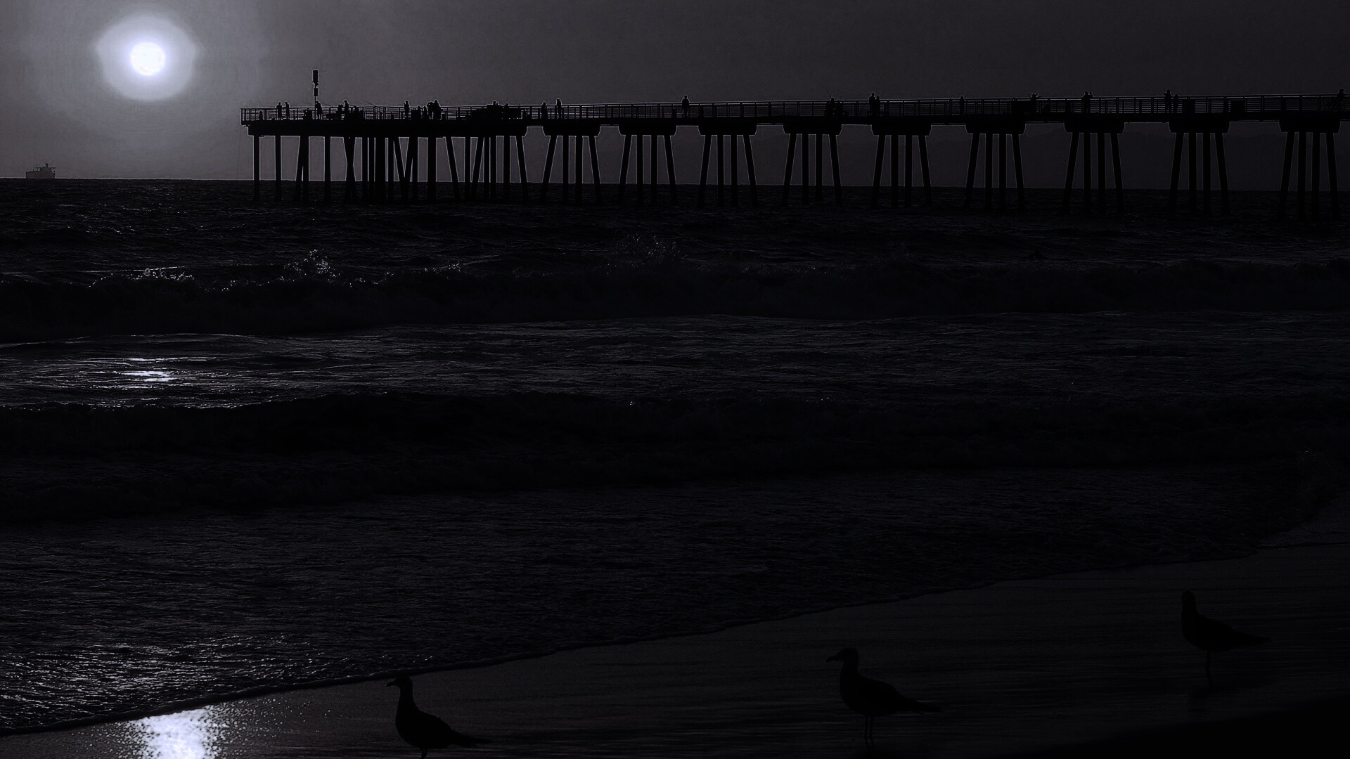 Морская терасса обои