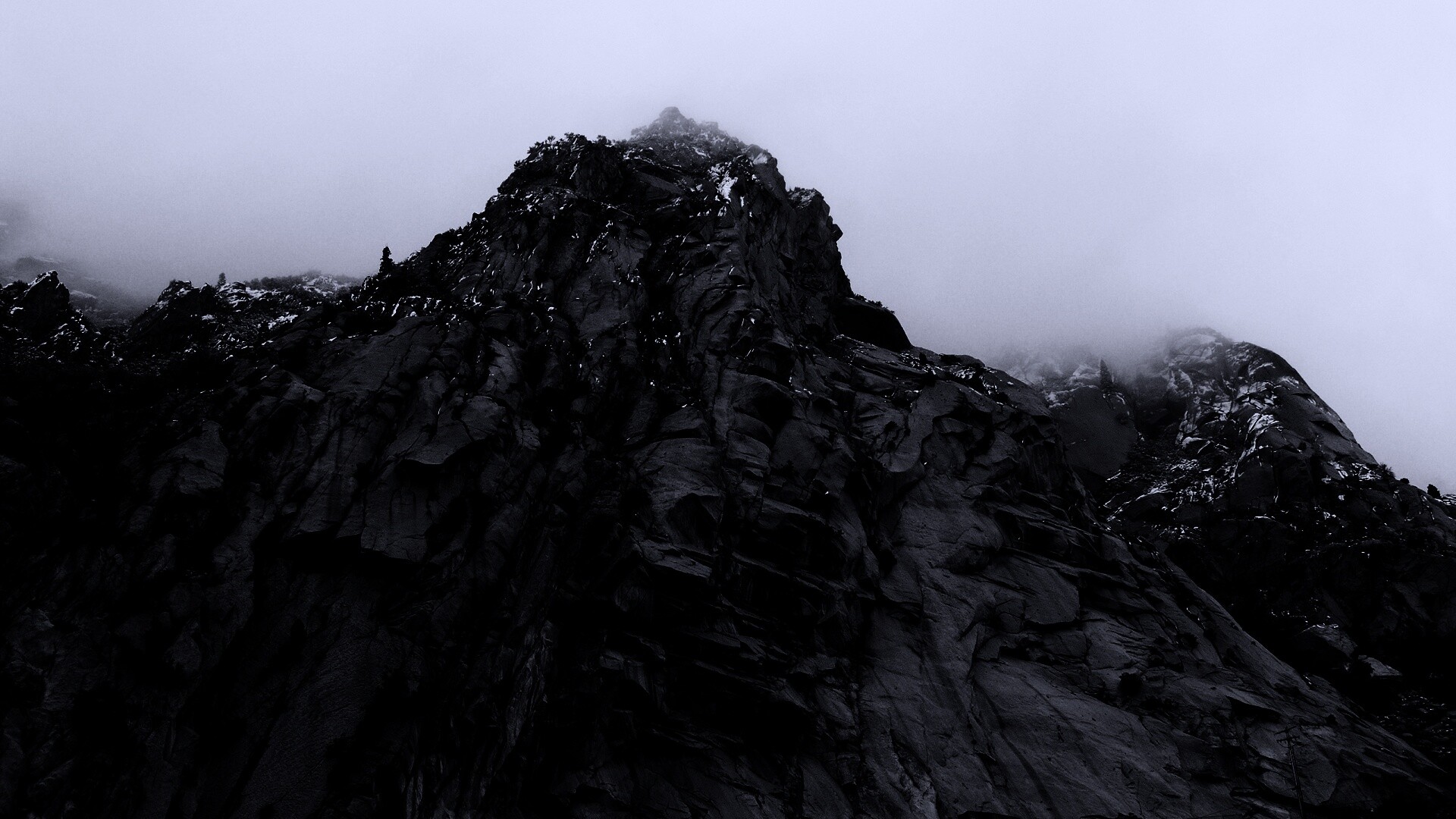 Отвесная скала обои