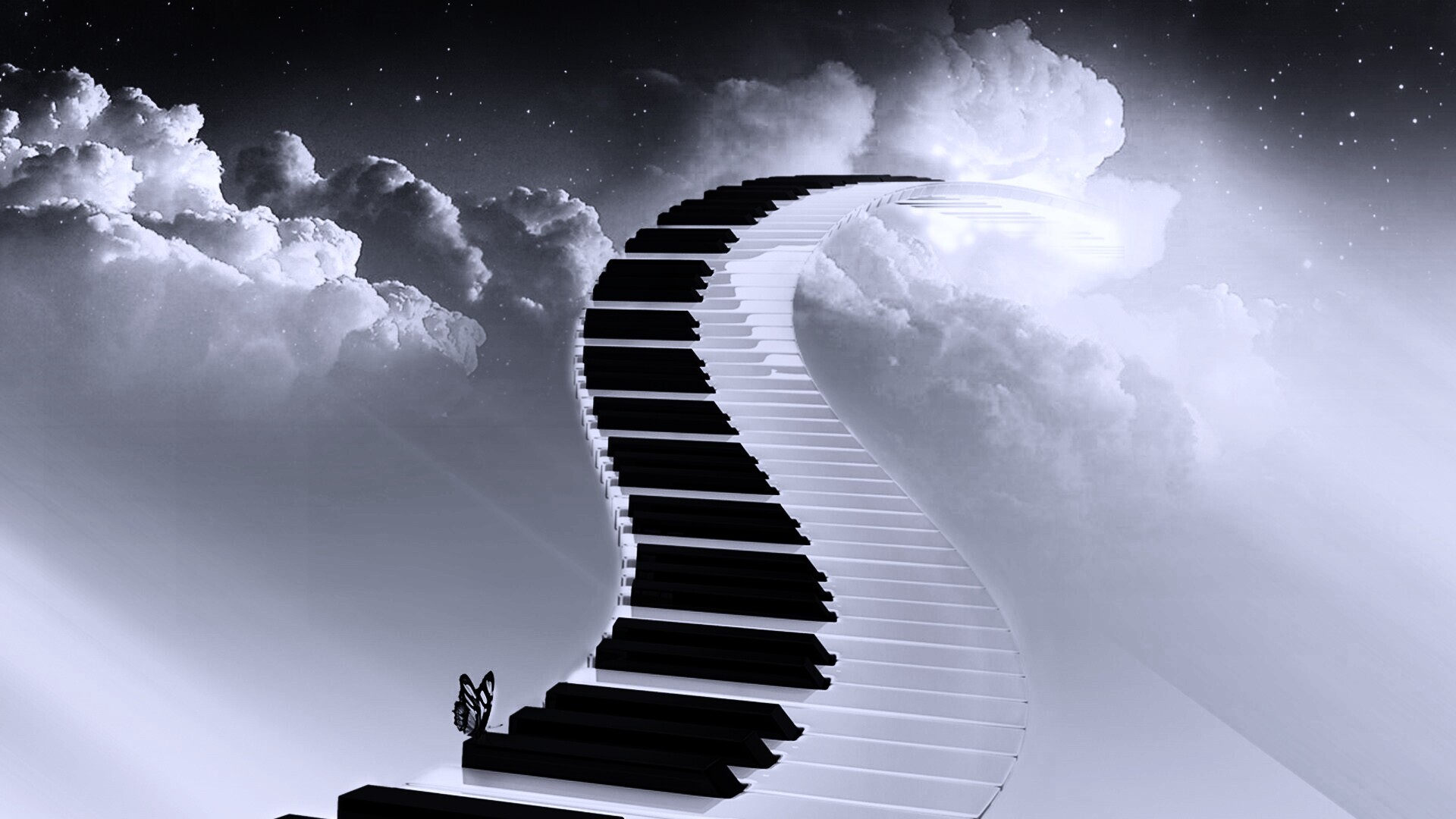 Музыка, которая ведёт нас на седьмое небо обои