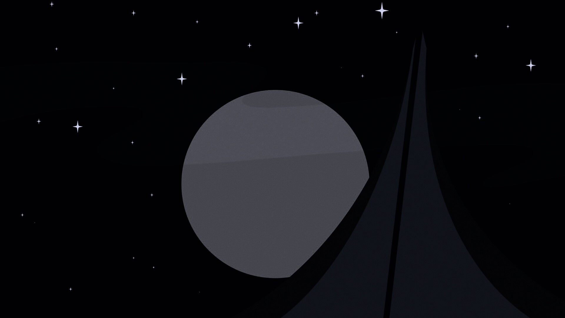 Полная луна обои