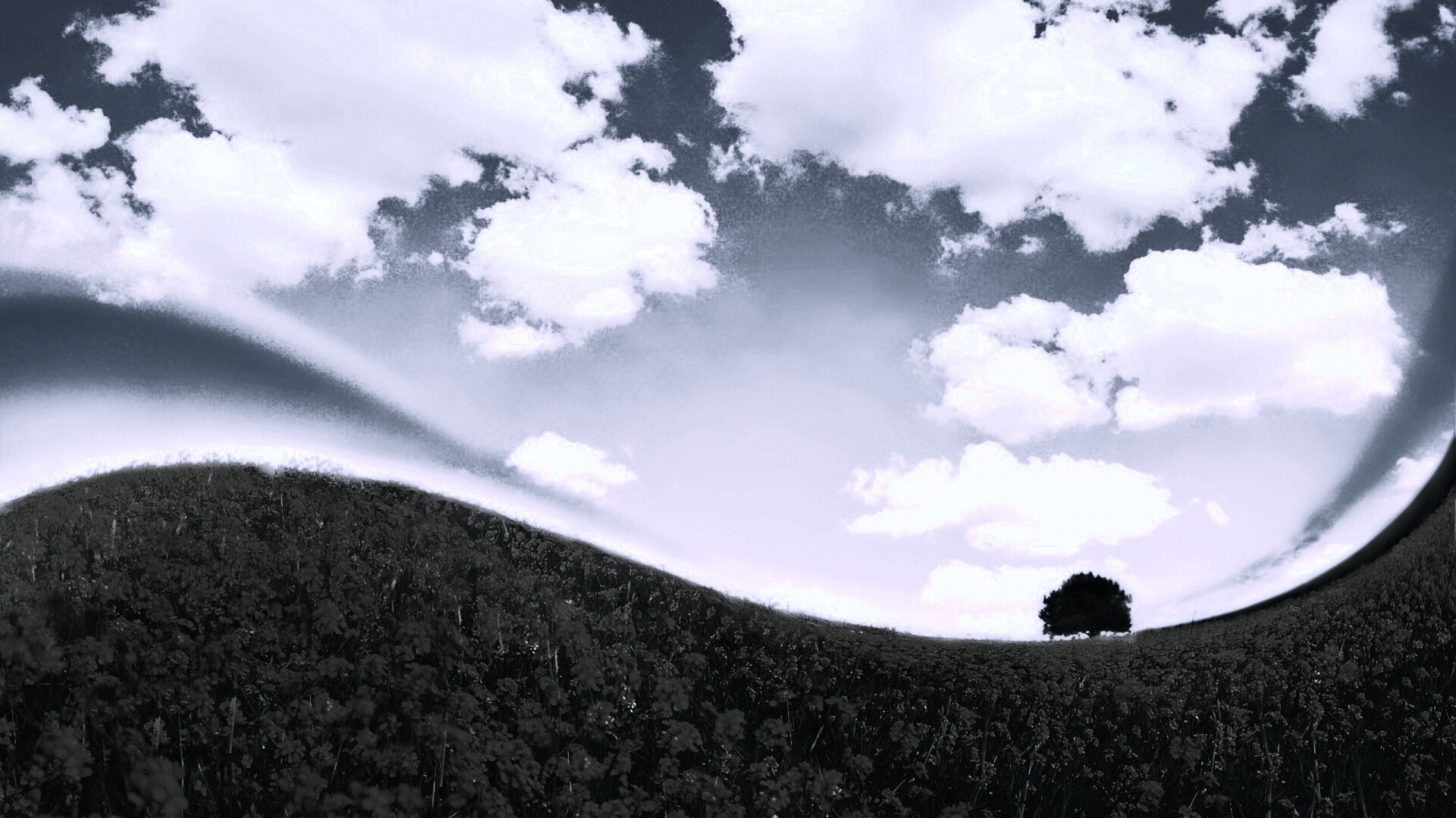 Искаженный мир обои