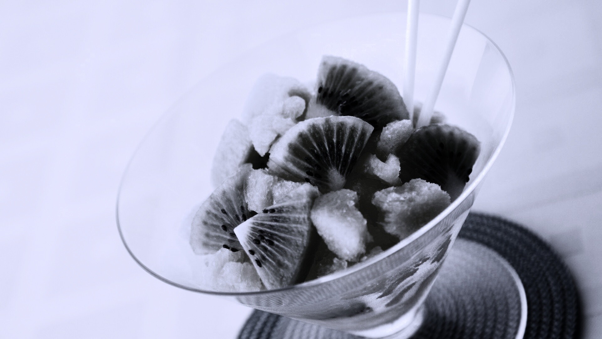 Мороженое с киви обои