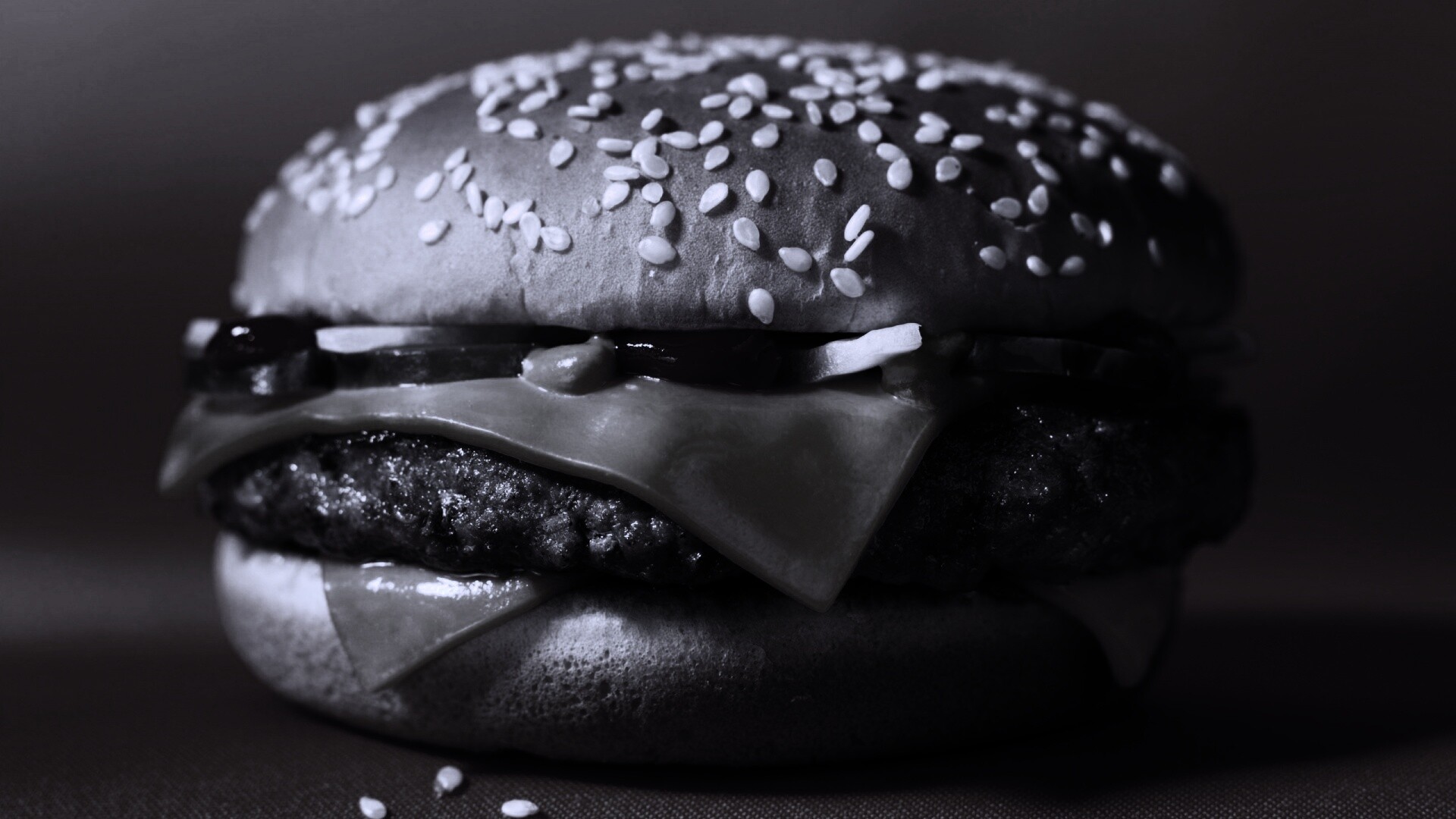 Сочный чизбургер обои