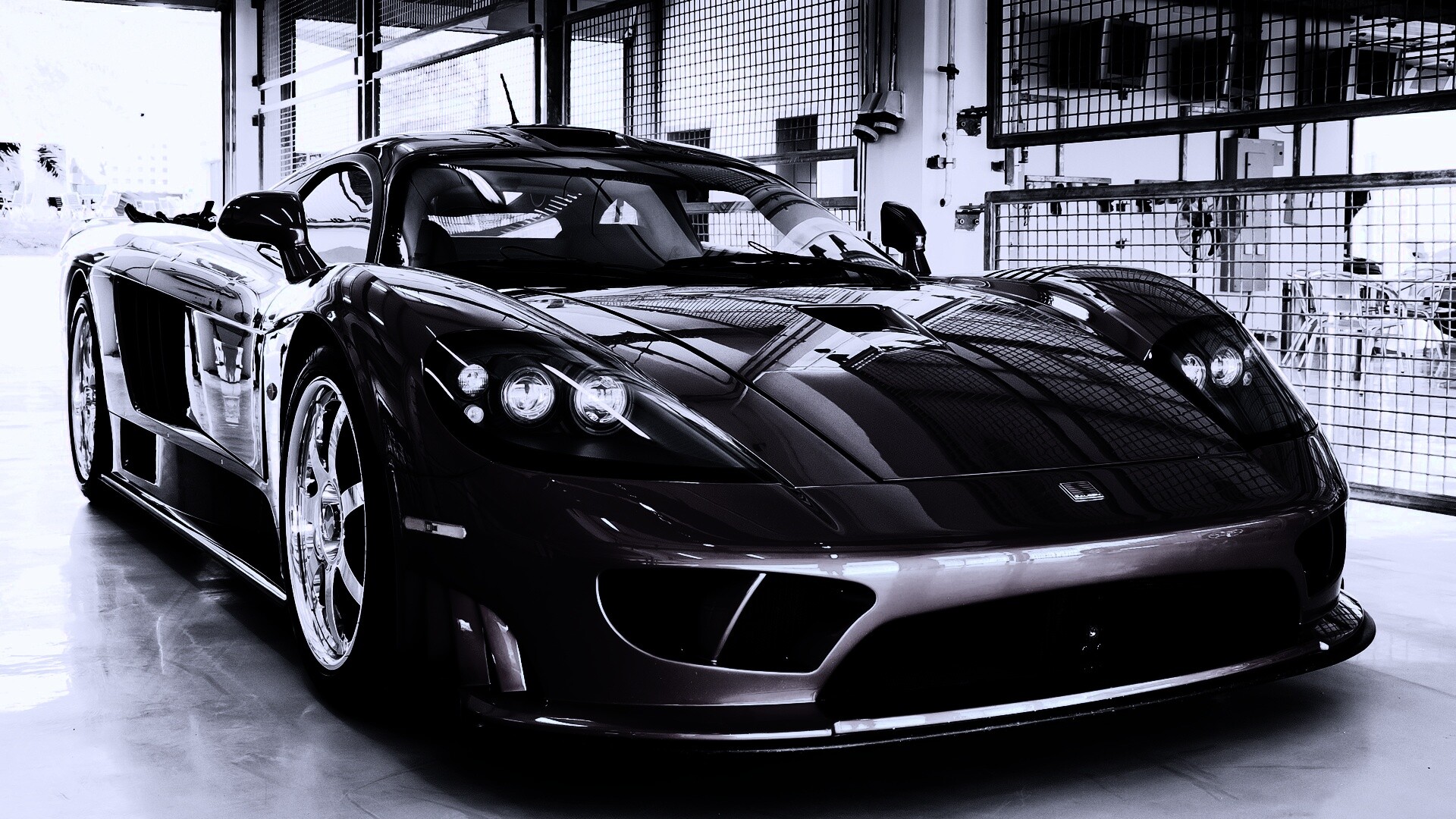 Суперкар бордового цвета обои