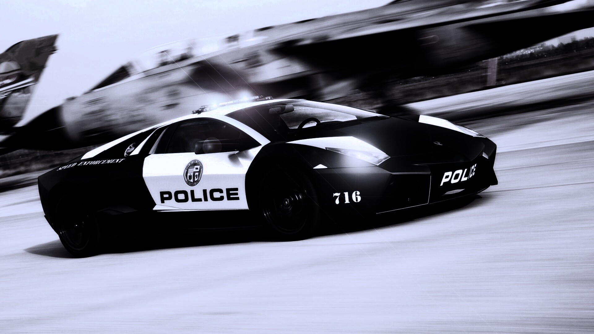 Полицейска Lamborghini из NFS обои