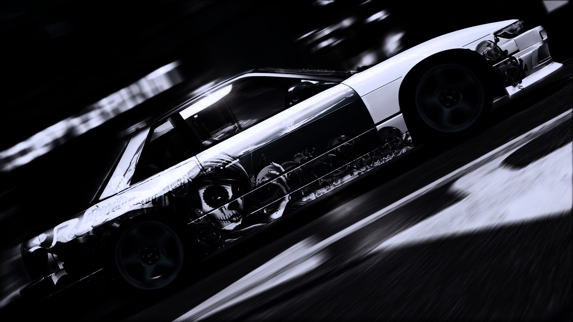 Nissan Silvia s13 Non Grata из GTA4 обои