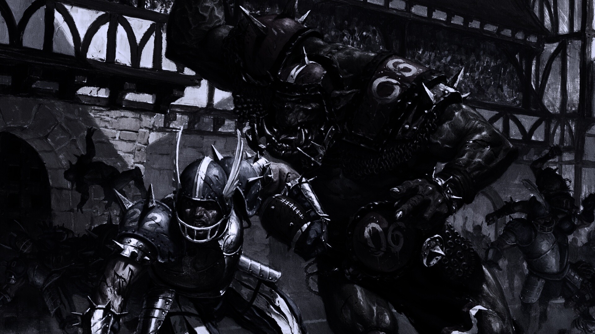 Игра людей и орков обои