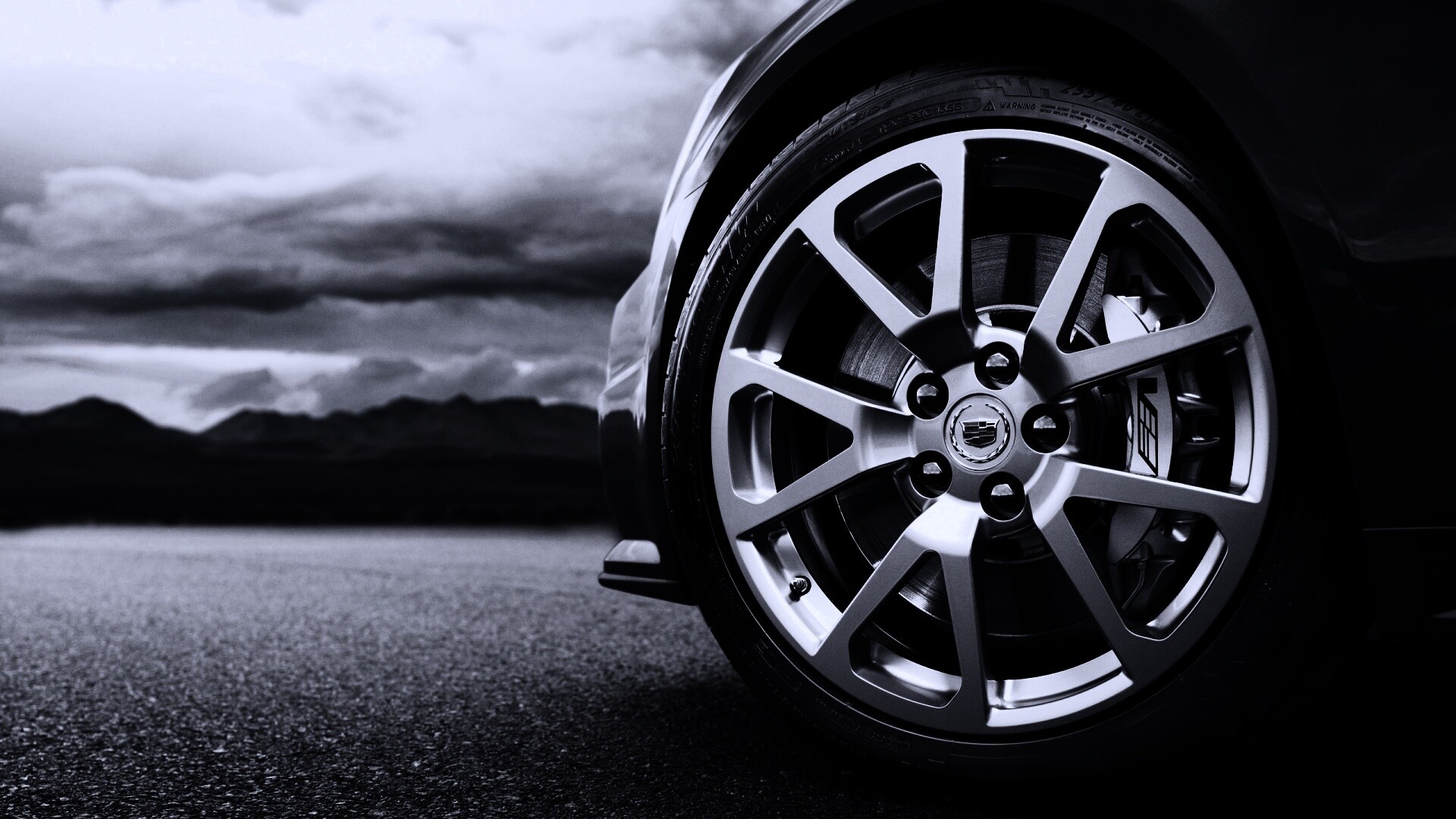 Колесо кадиллака обои