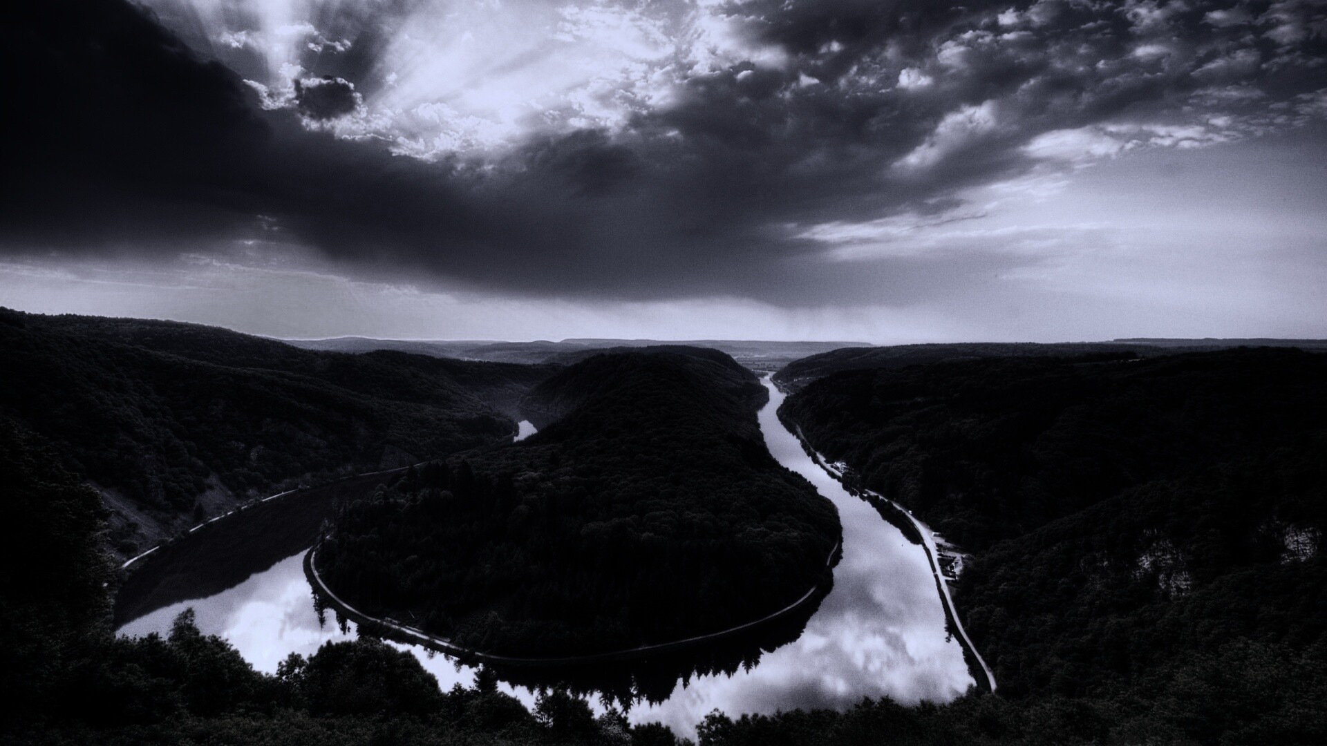 Извилистый каньон обои