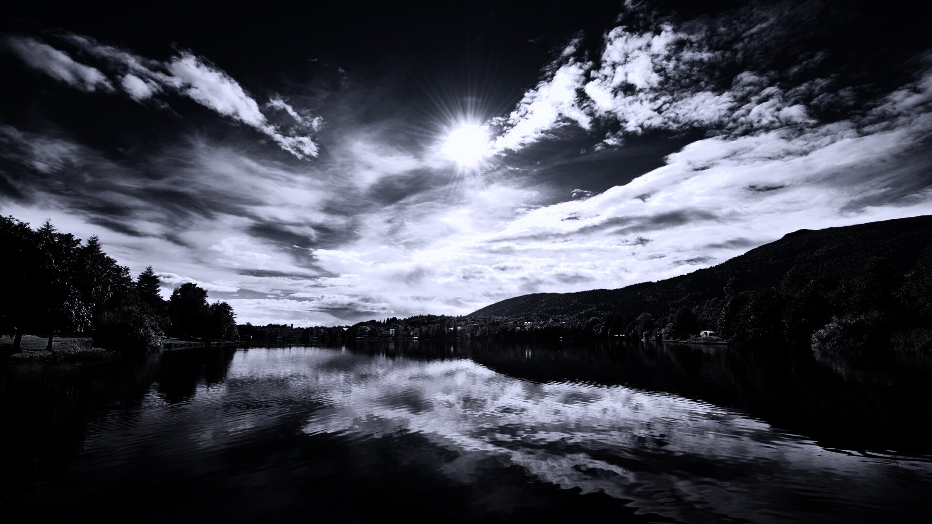 Норвежская река обои