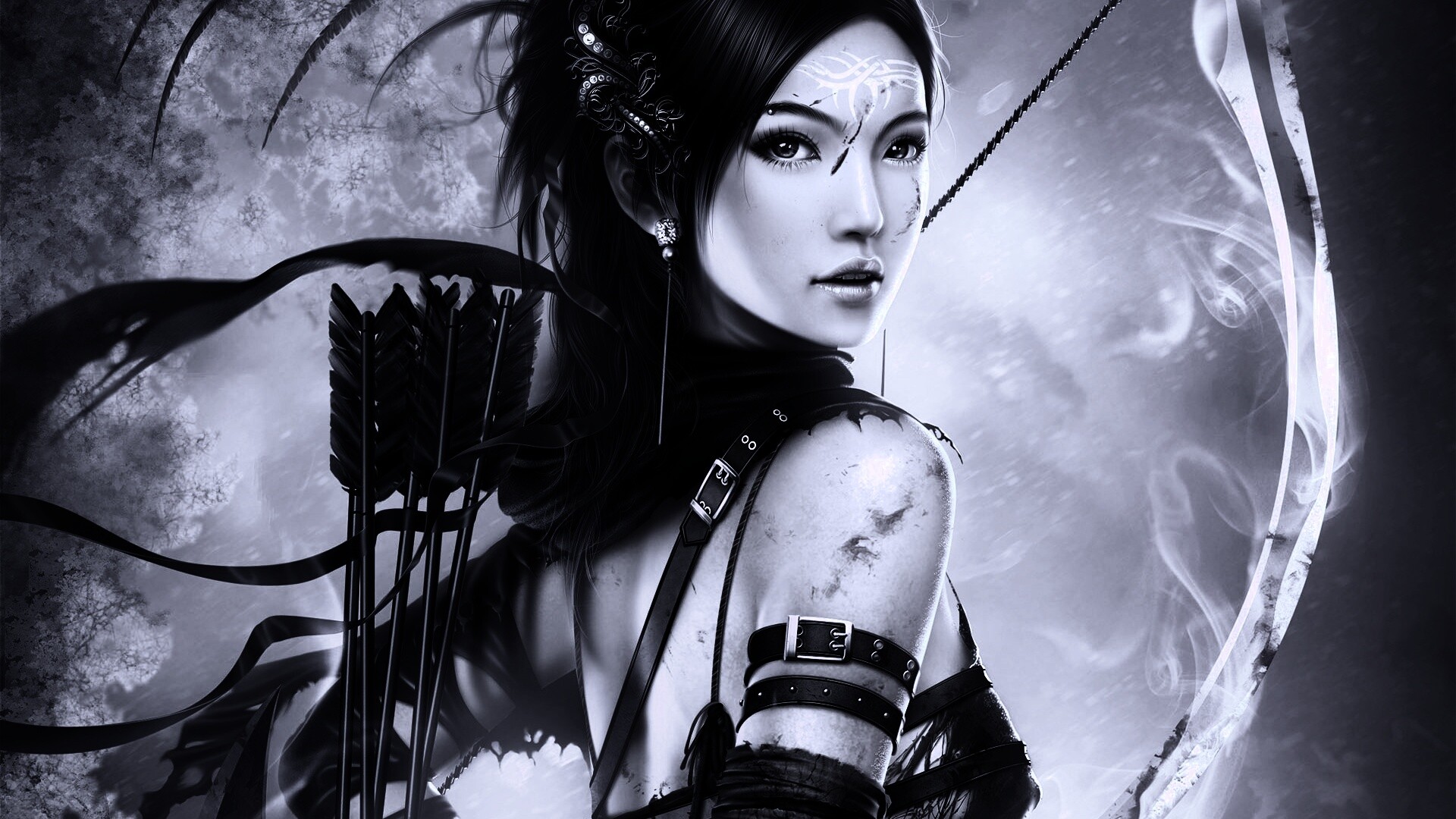 Лучница обои