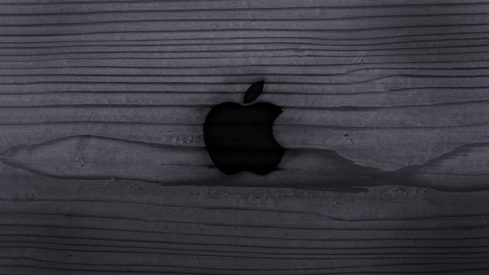 Выжженое яблочко обои