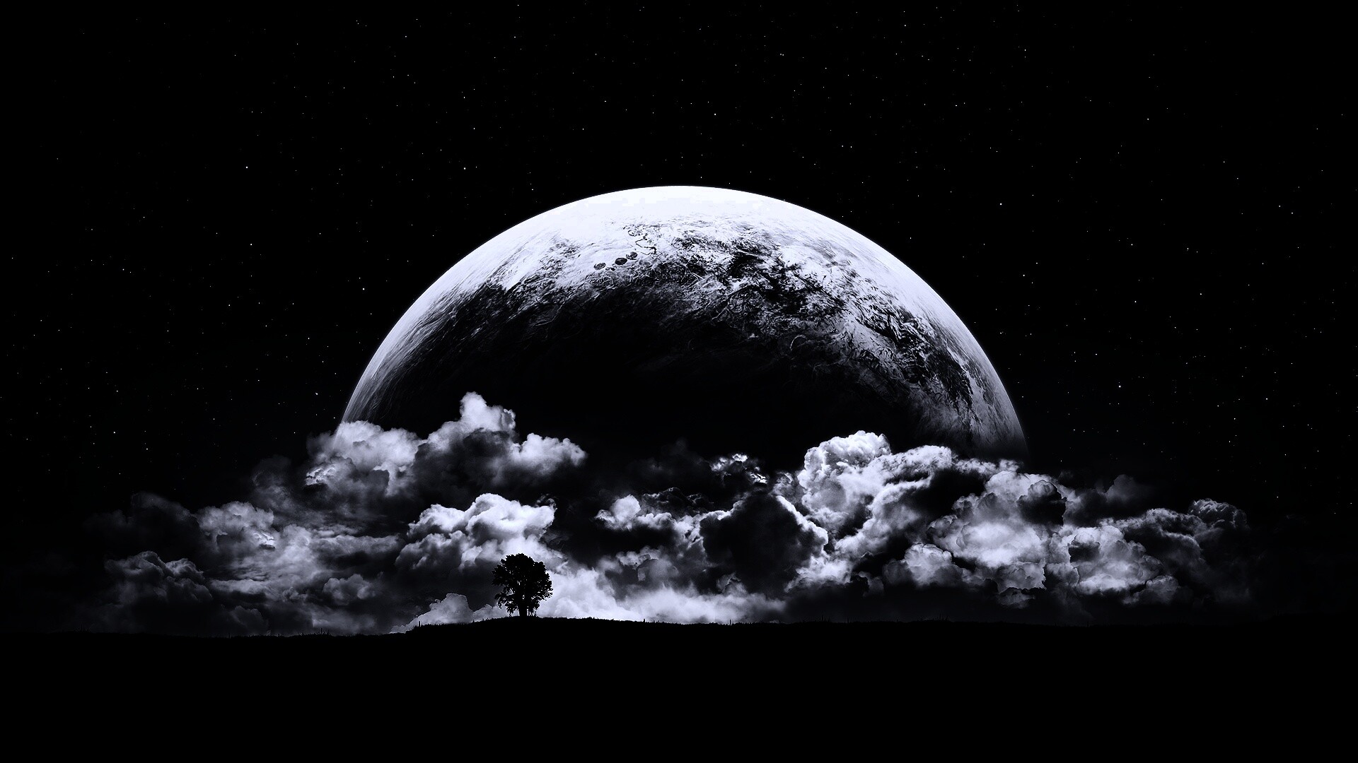 Наедине с вселенной обои