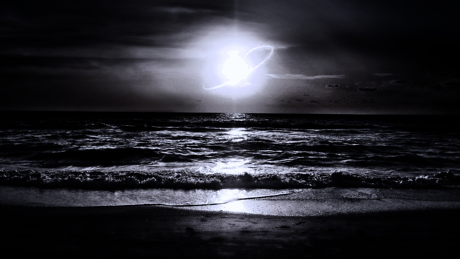 Морской закат обои