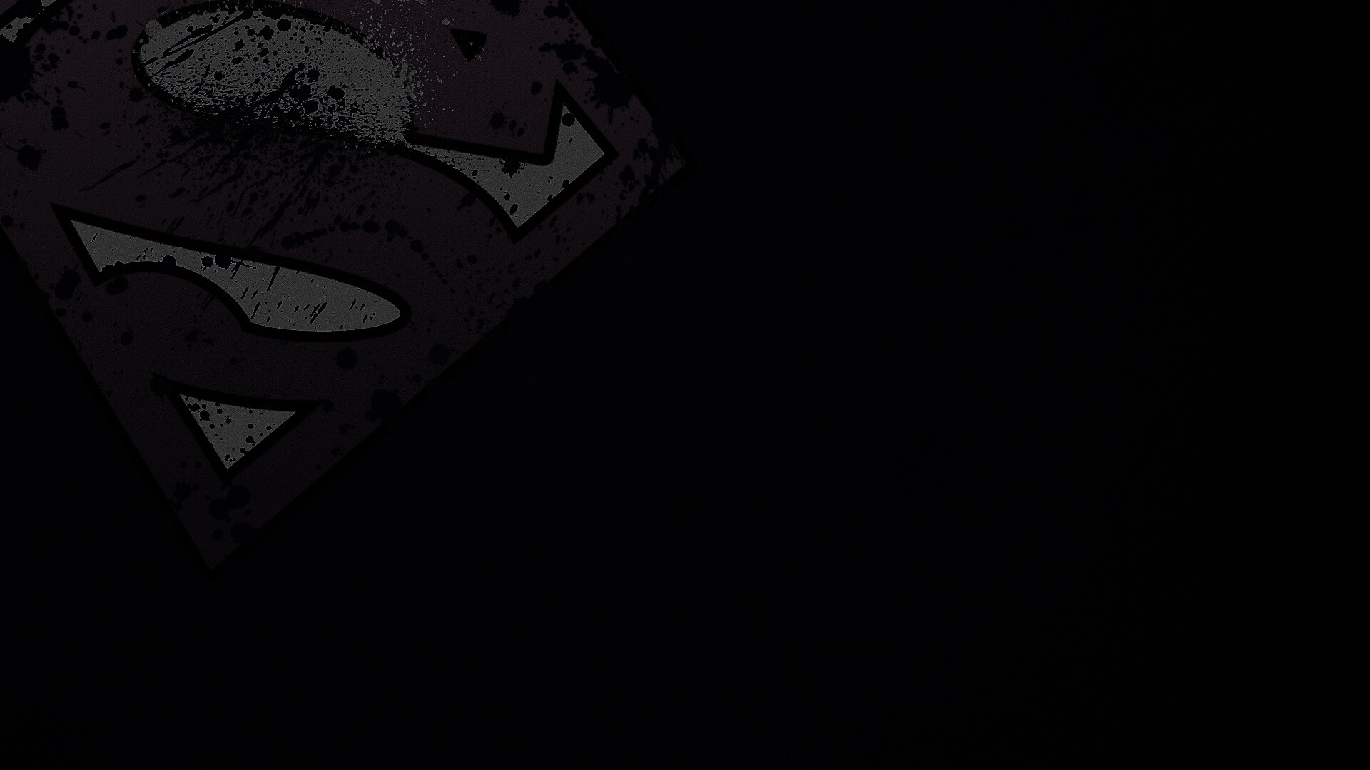 Потертый знак Супермена обои