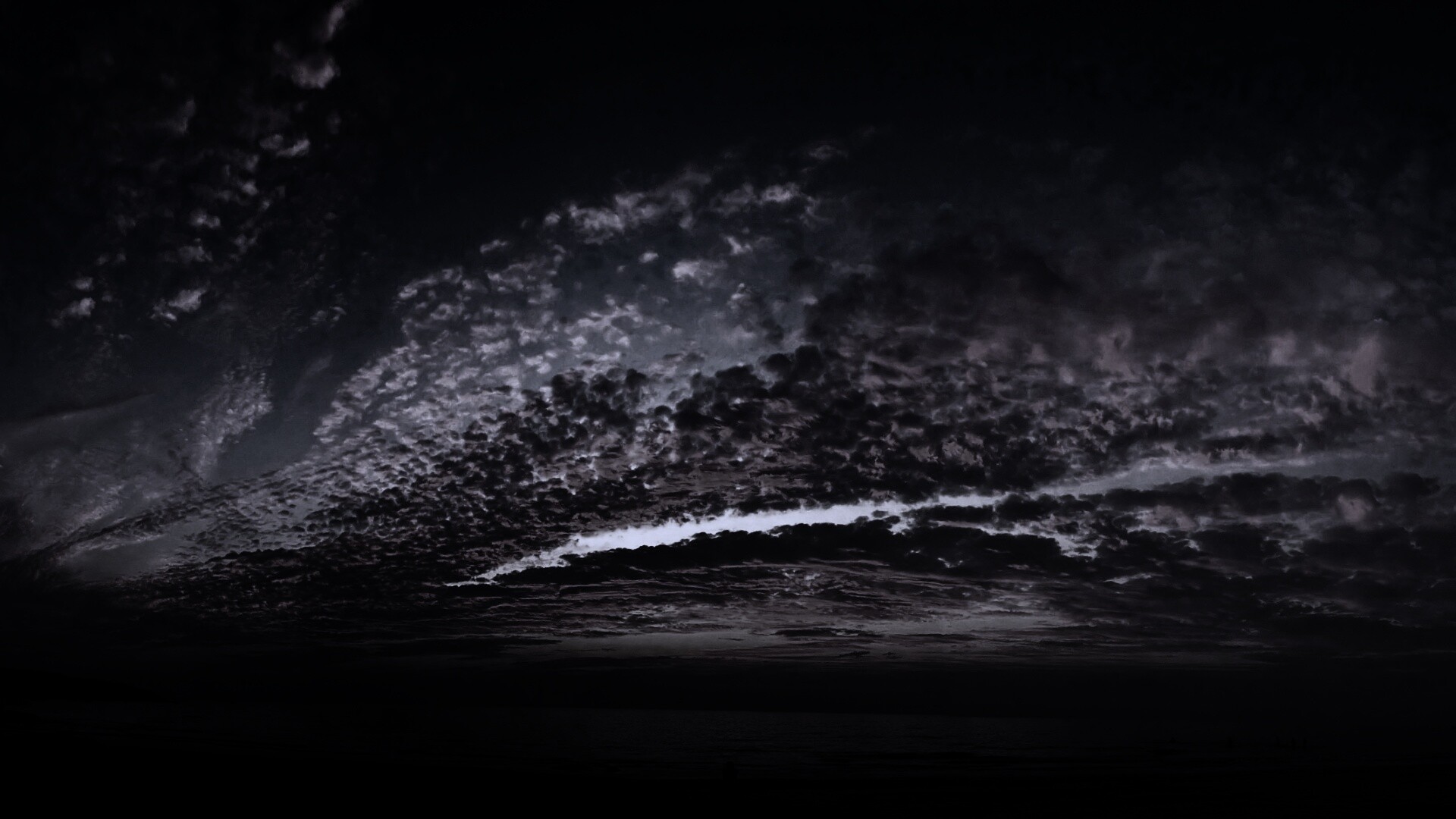 Изумитеьное закатное небо обои